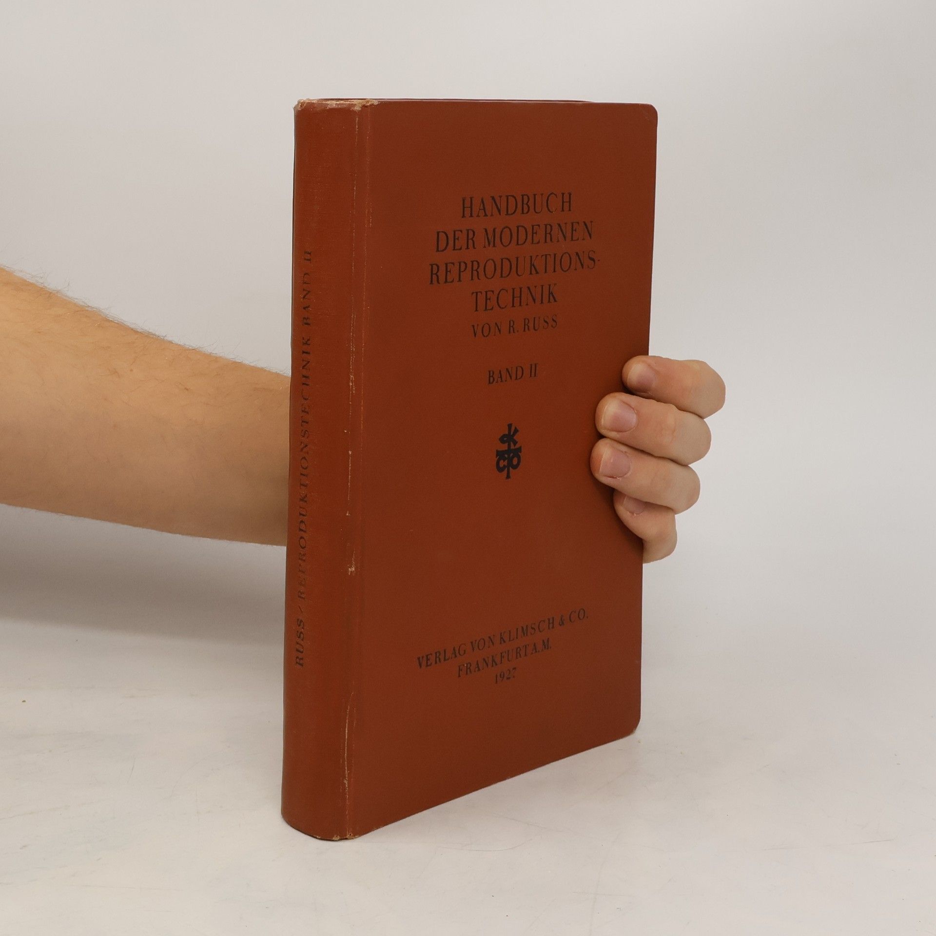 Handbuch der modernen Reproduktions-Technik II