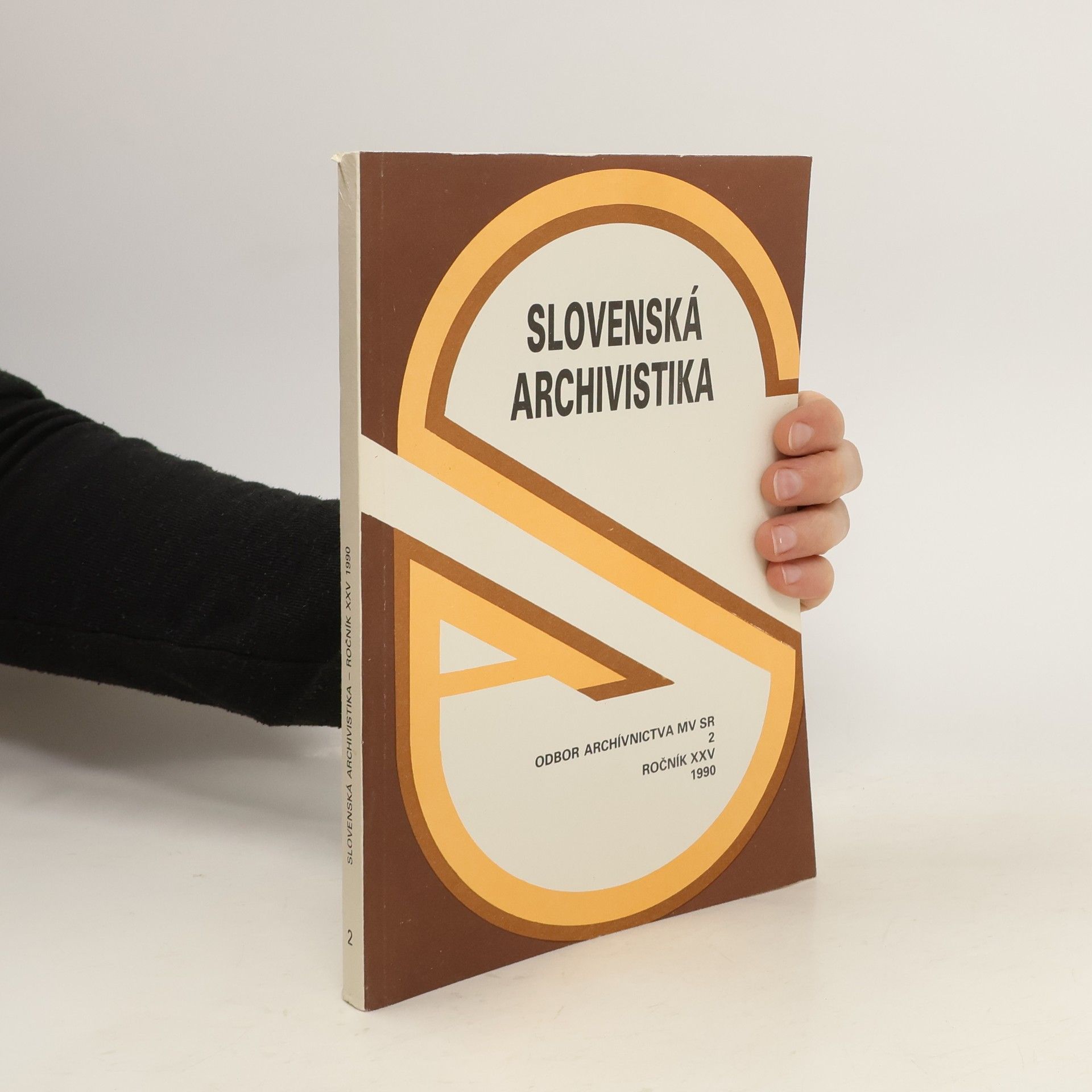 Collectif d'auteurs Slovenská archivistika 2- ročník XXV 1990