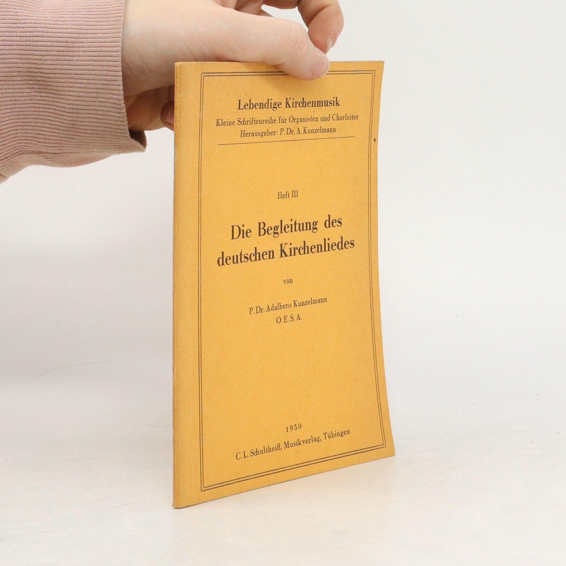 Die Begleitung des deutschen Kirchenliedes
