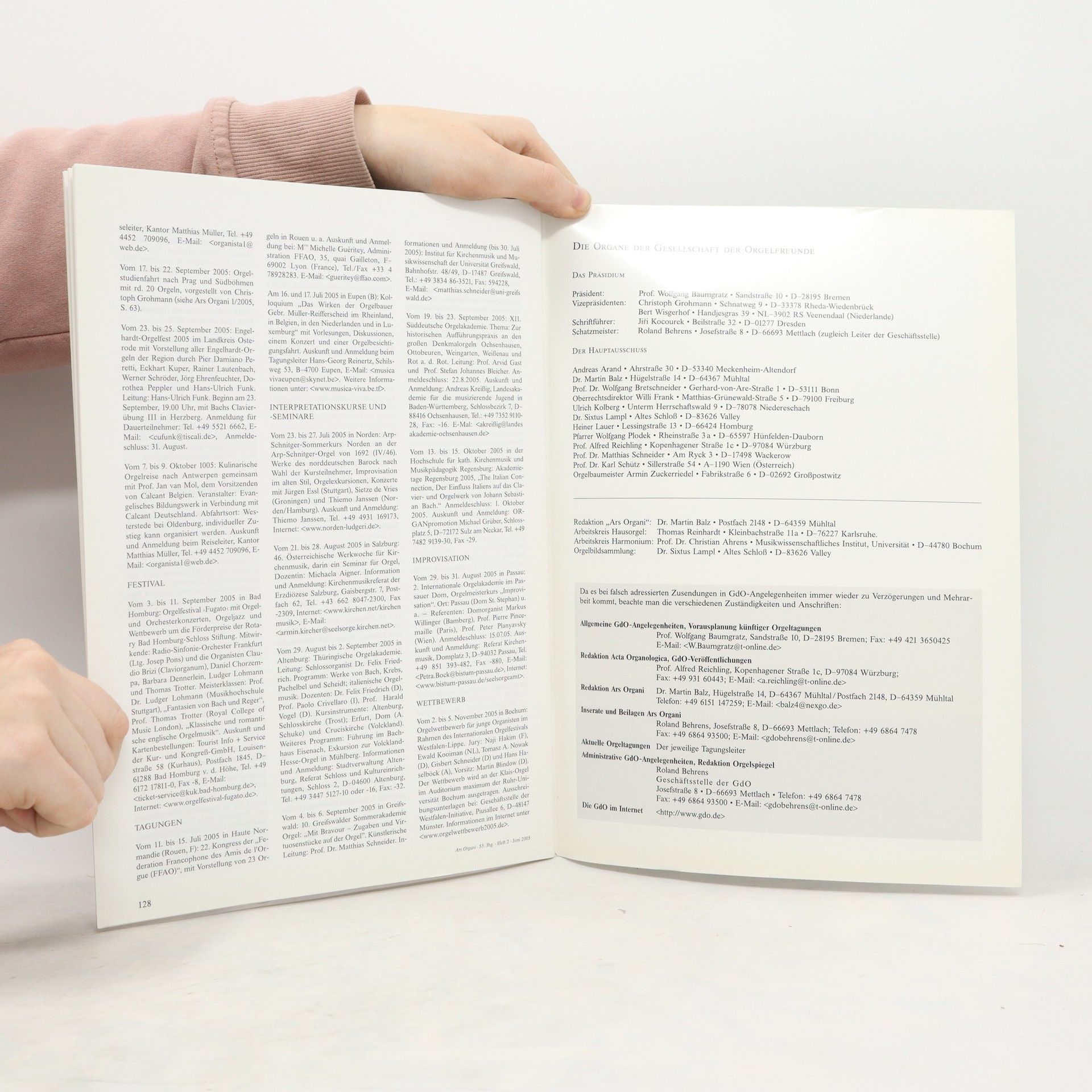 Autorenkollektiv Ars Organi. Heft 2, 6/2005