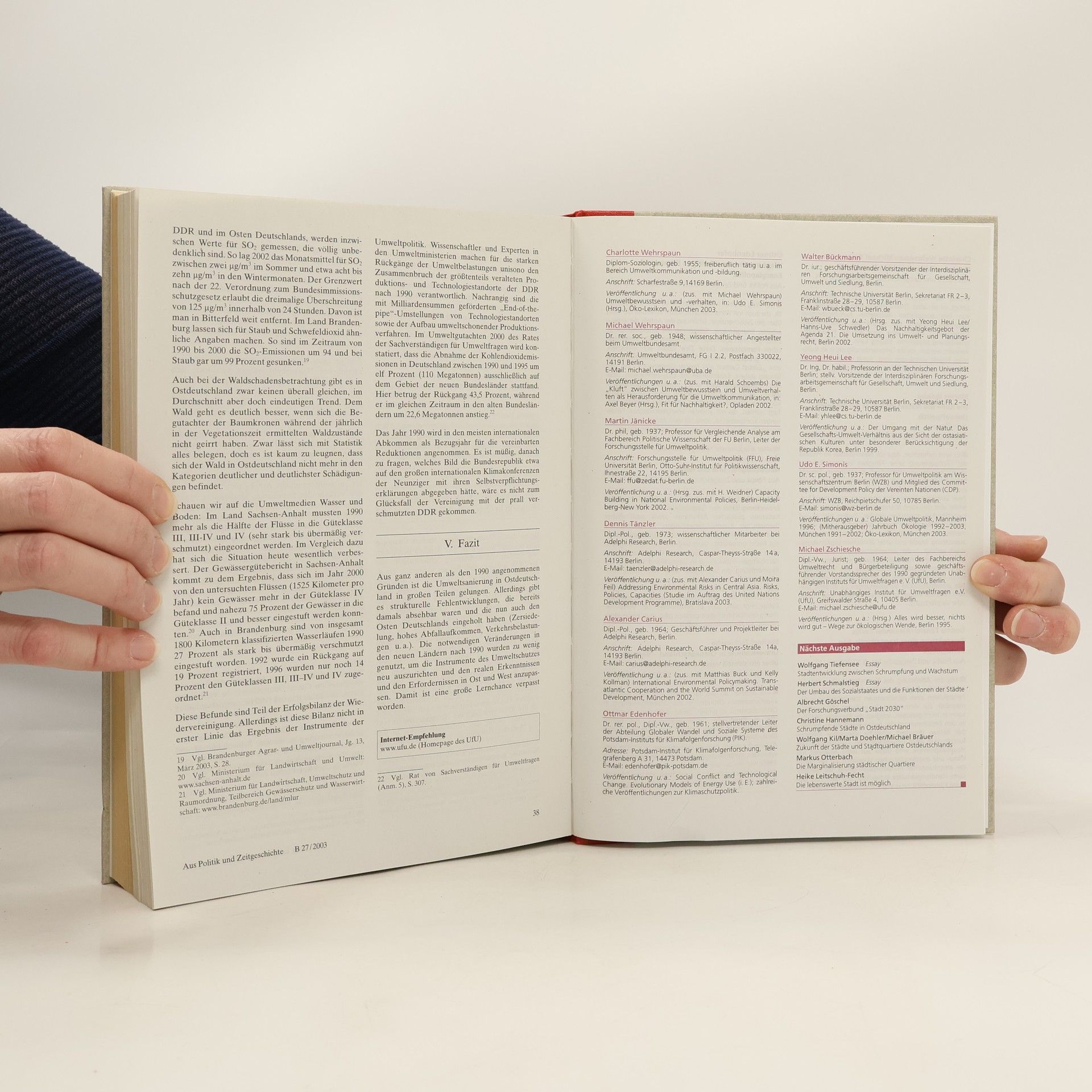 kolektiv Aus Politik und Zeitgeschichte 1/2-27