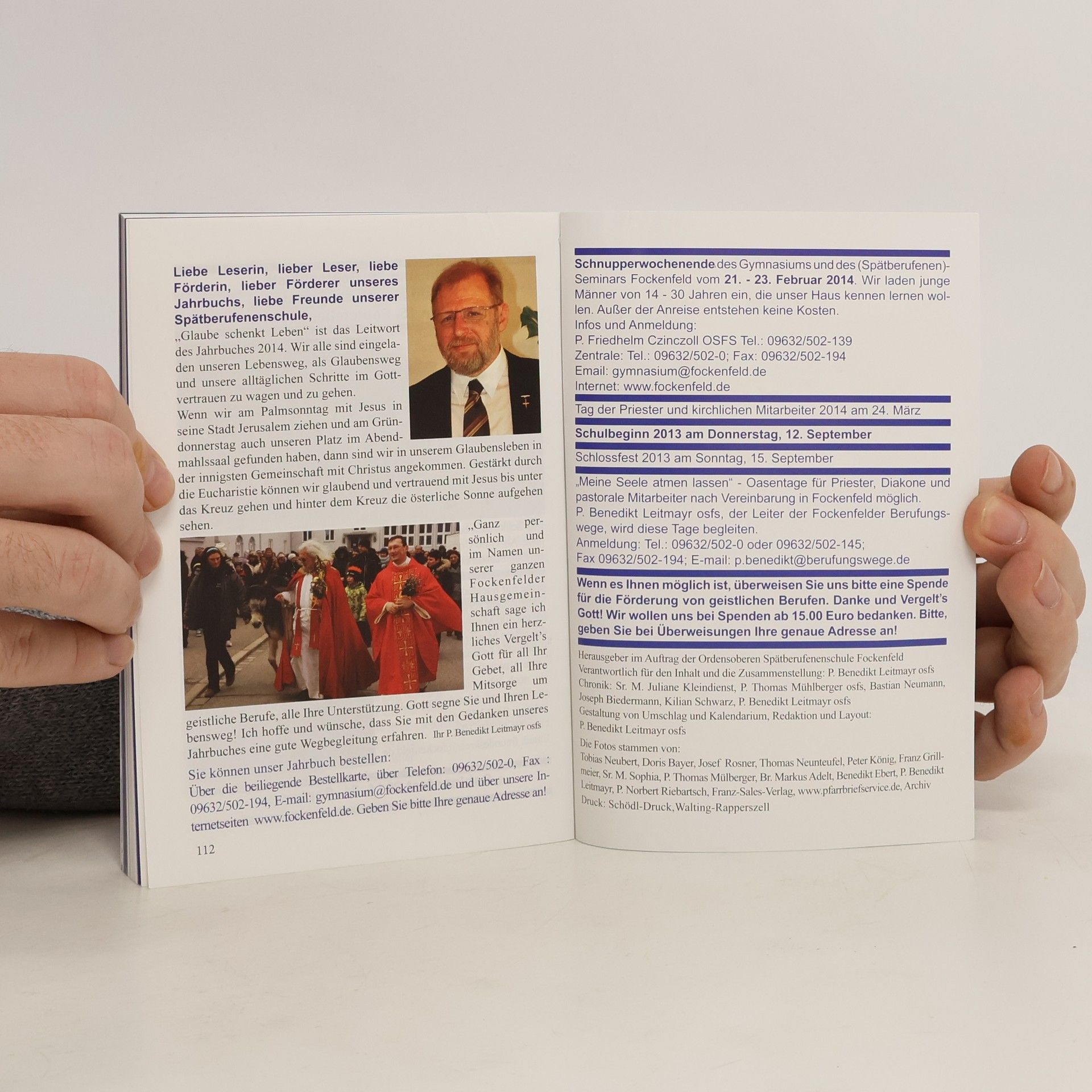 Autorenkollektiv Glaube schenkt Leben 2014