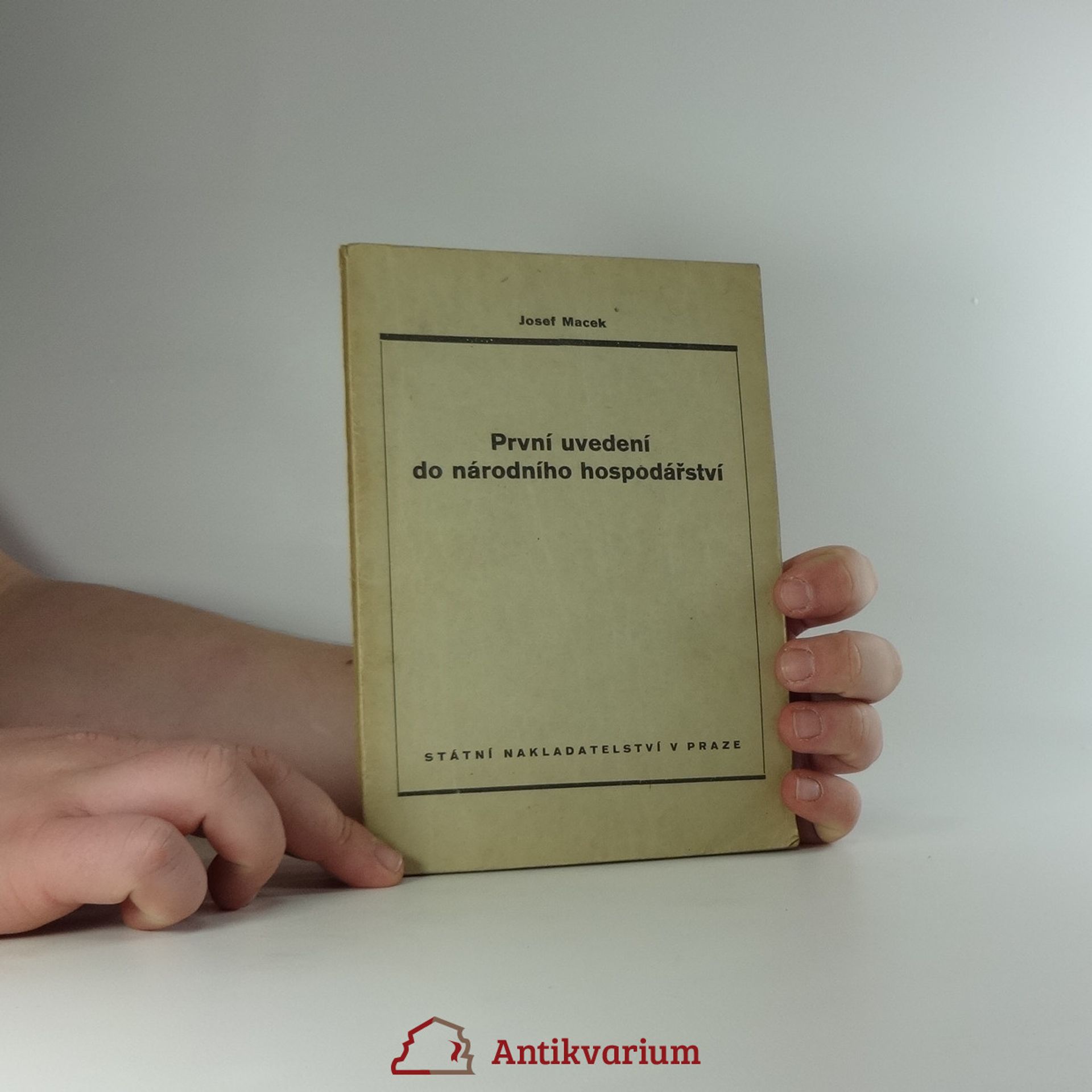 Josef Macek První uvedení do národního hospodářství
