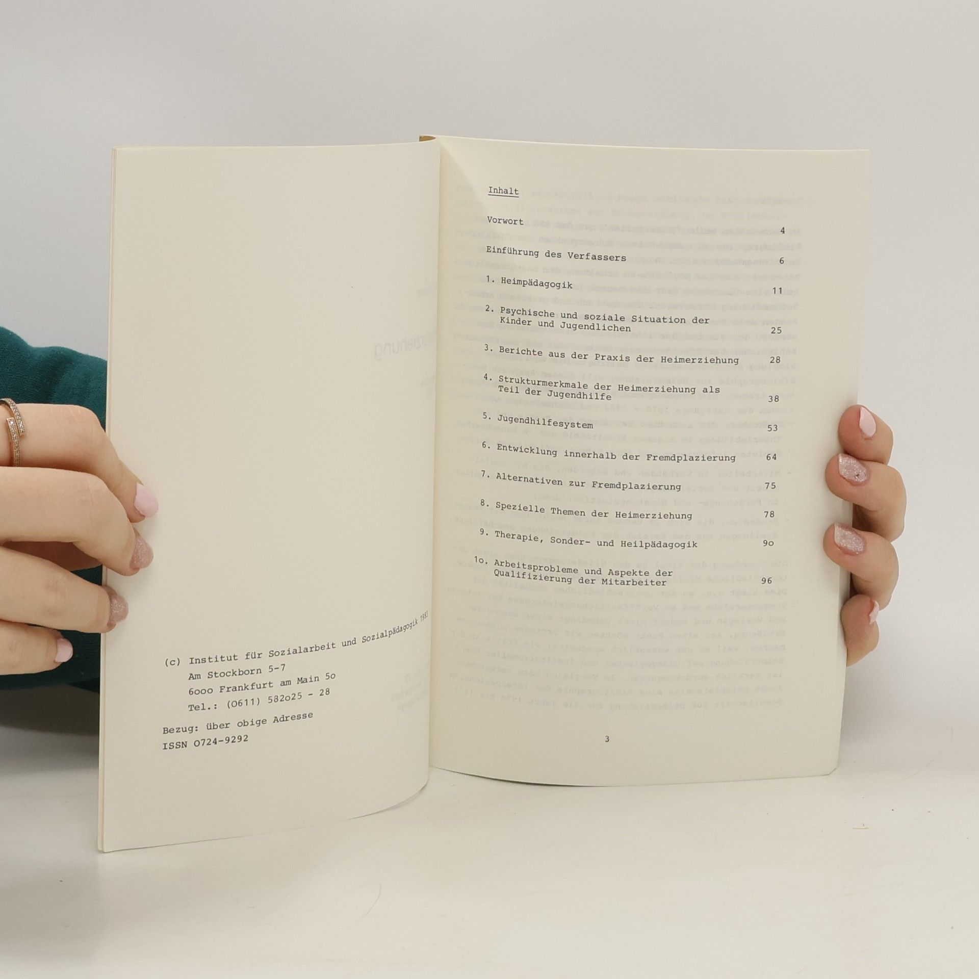 Bernd Fühne Heimerziehung - Bibliographie 1978-1982
