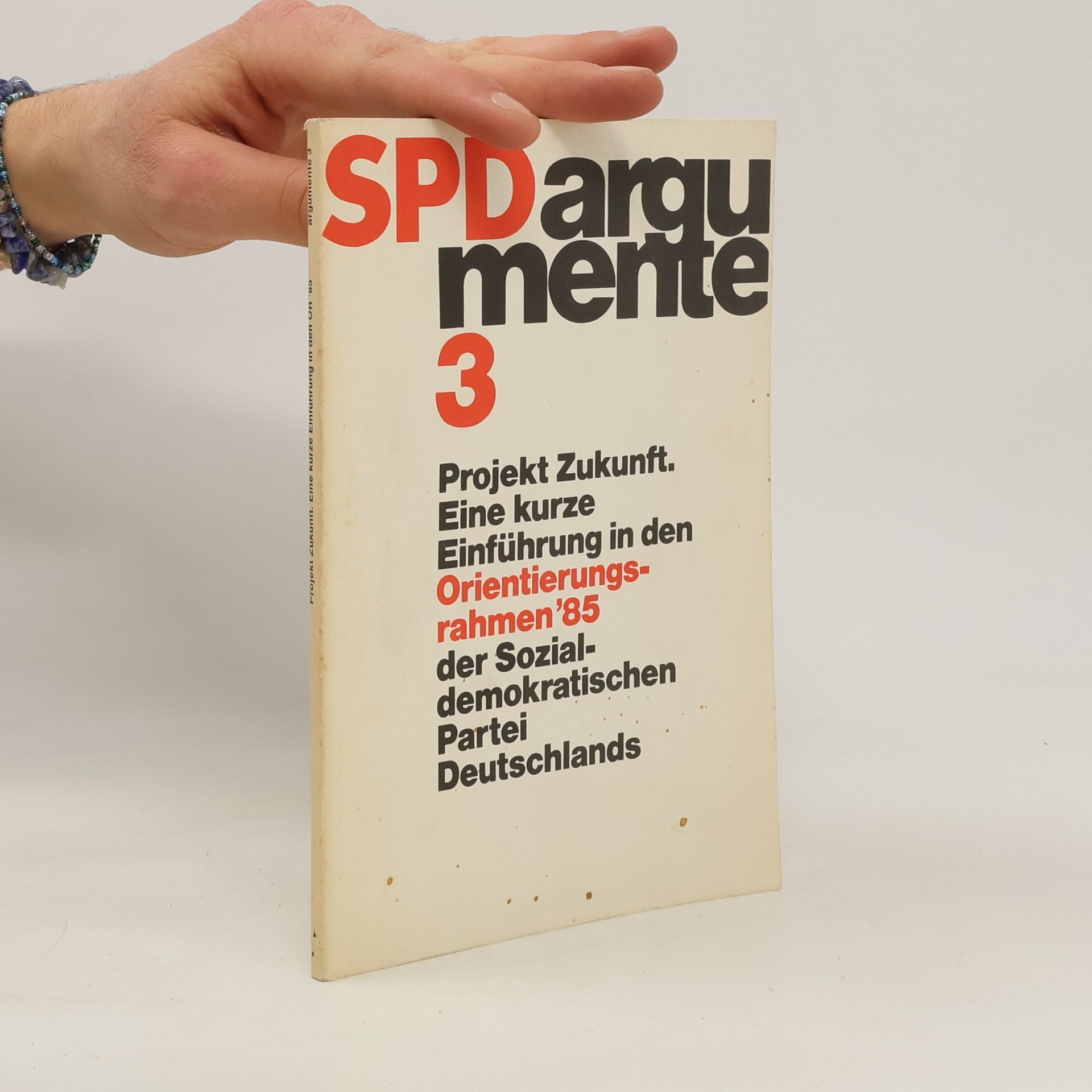 Autorenkollektiv SPD Argumente 3