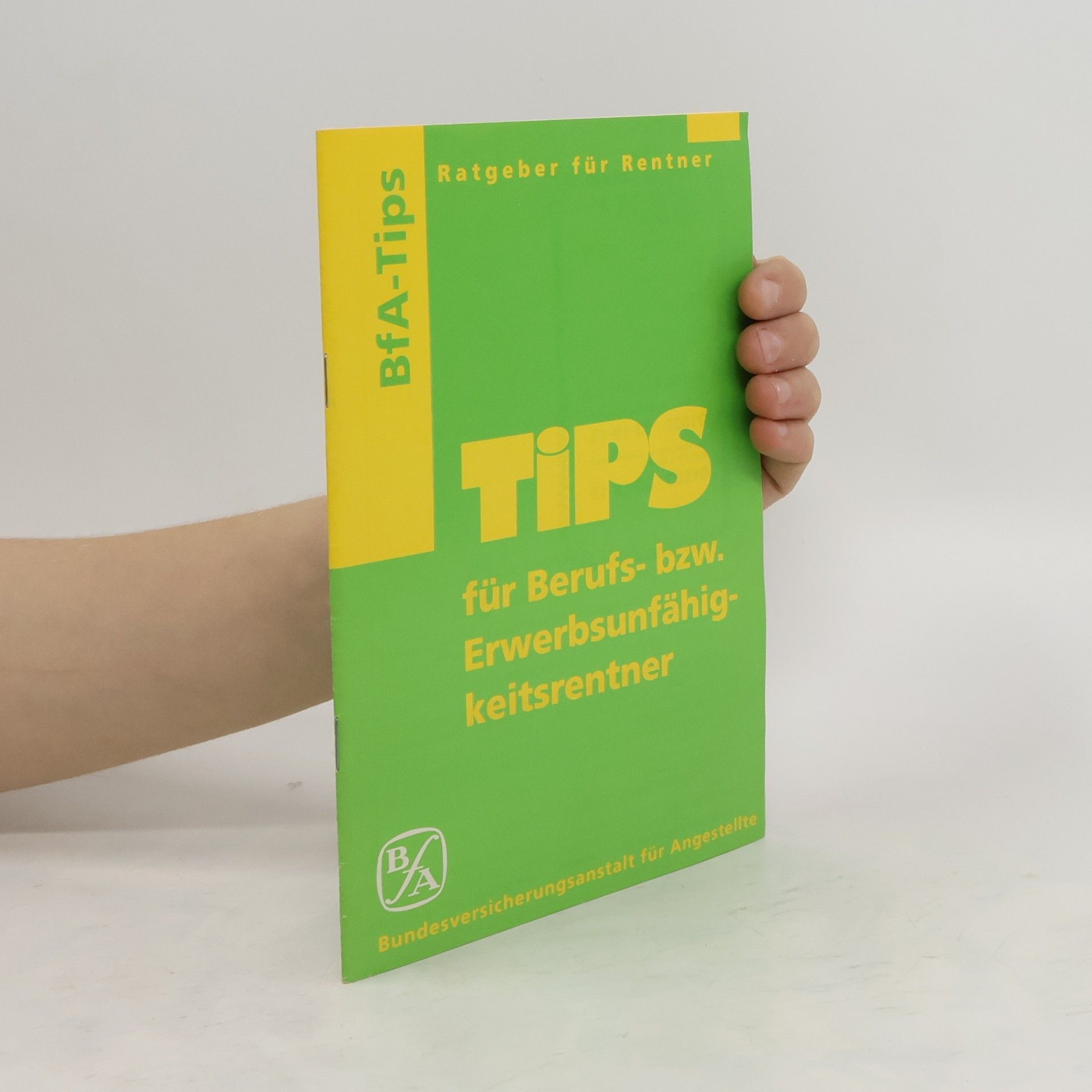 kolektiv Tips für Berufs- bzw. Erwerbsunfähigkeitsrentner