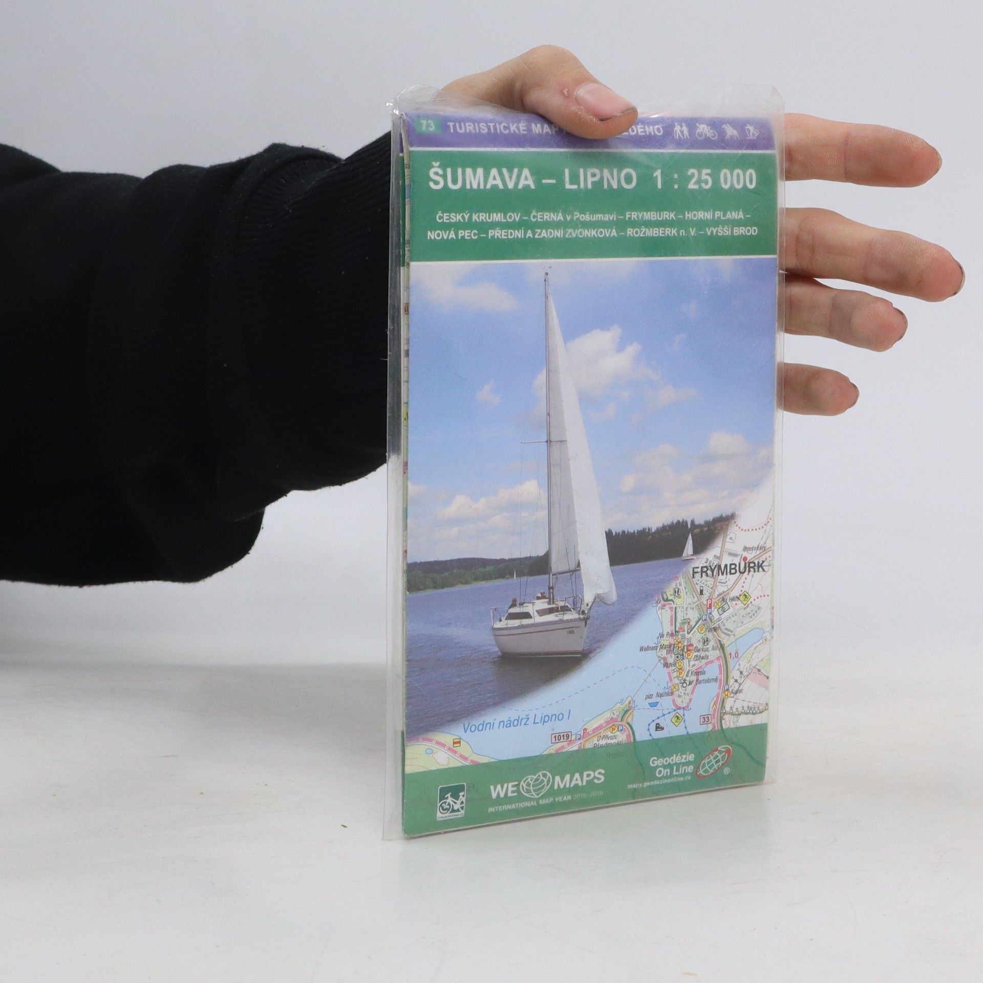 kolektiv Šumava - Lipno 1:25 000