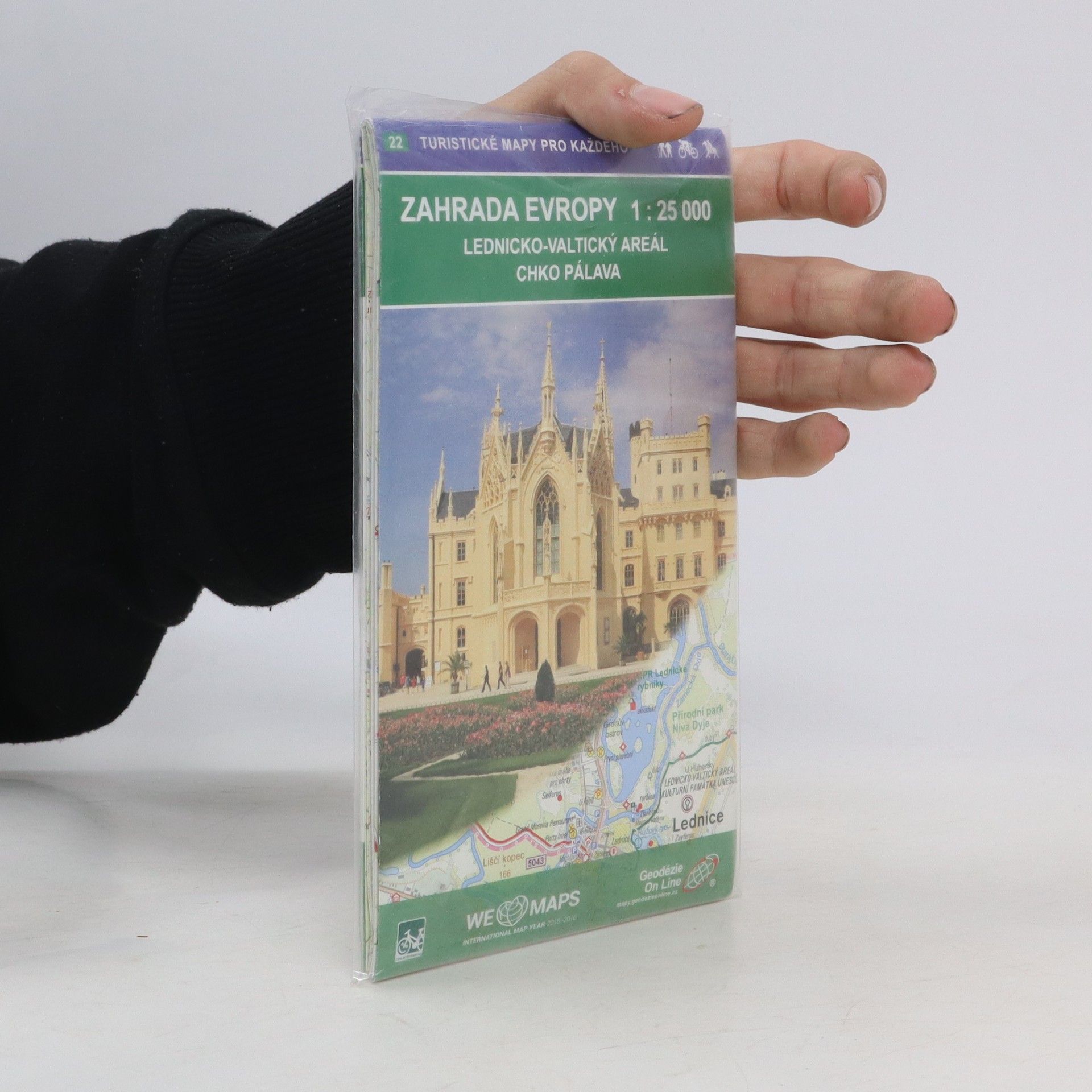 Kolektiv autorů Zahrada Evropy. turistická a cykloturistická mapa 1:25 000