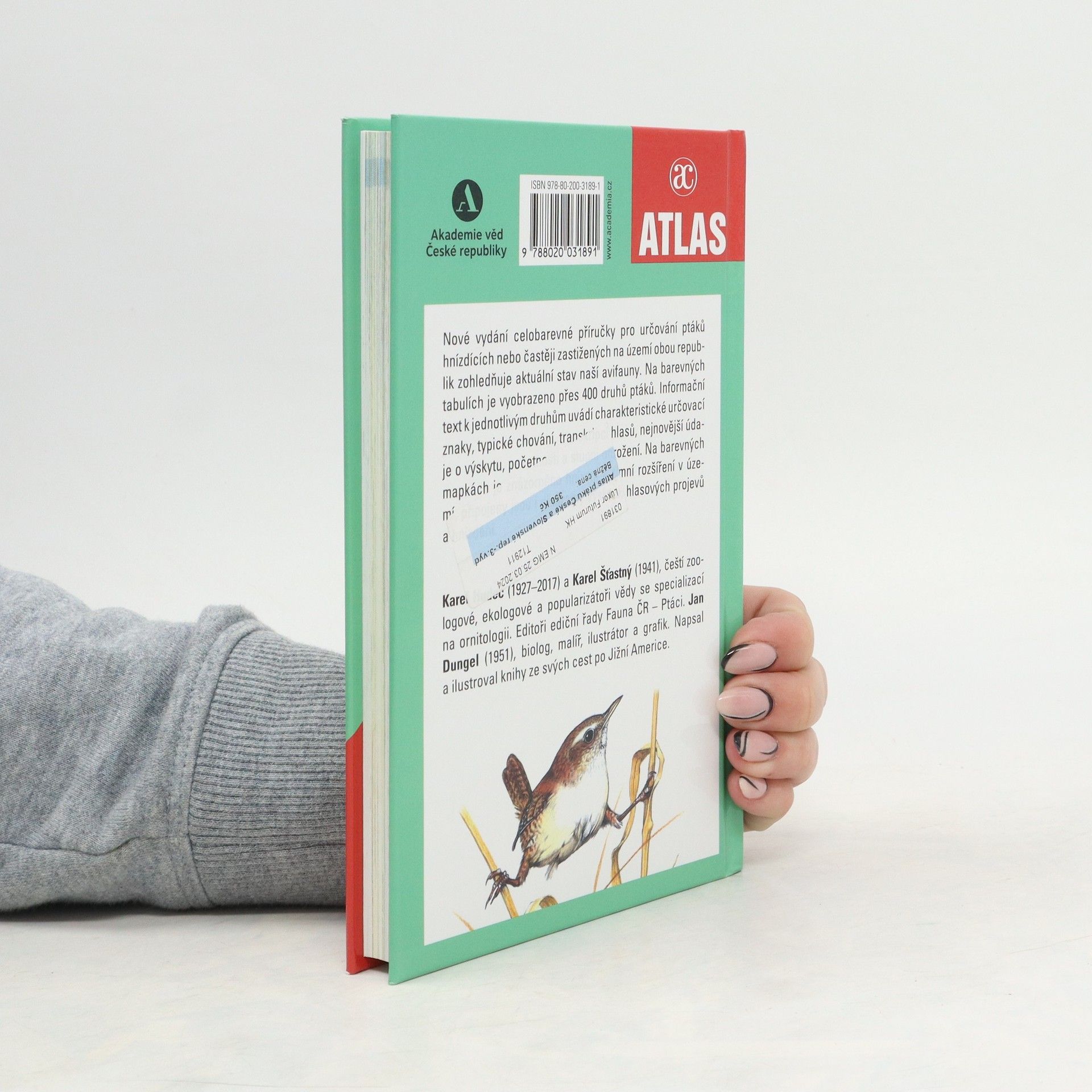 Jan Dungel Atlas ptáků České a Slovenské republiky