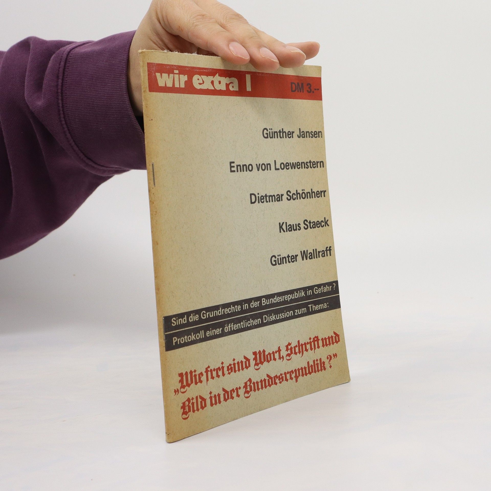 Autorenkollektiv Wir Extra I