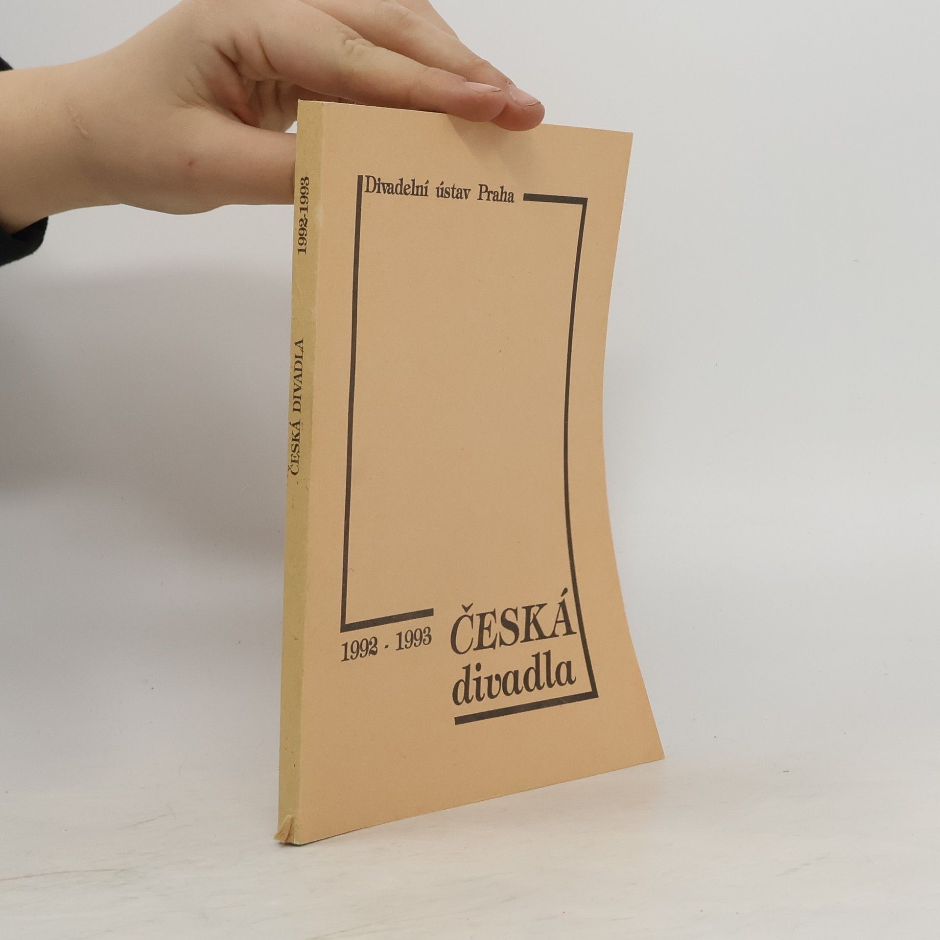 kolektiv Česká divadla- Rejstříky 1992-1993