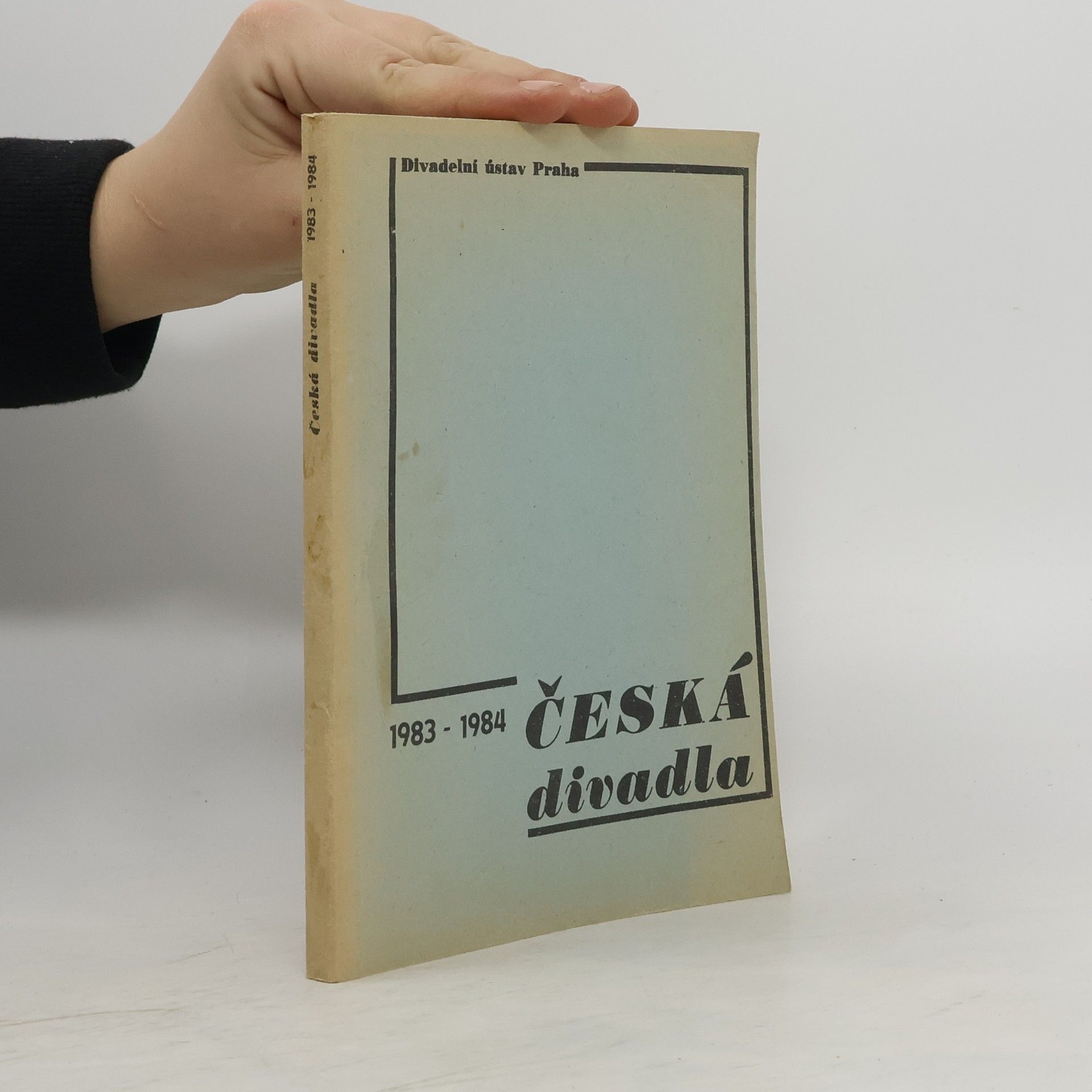 Auteurscollectief Česká divadla - rejstříky 1983-1984