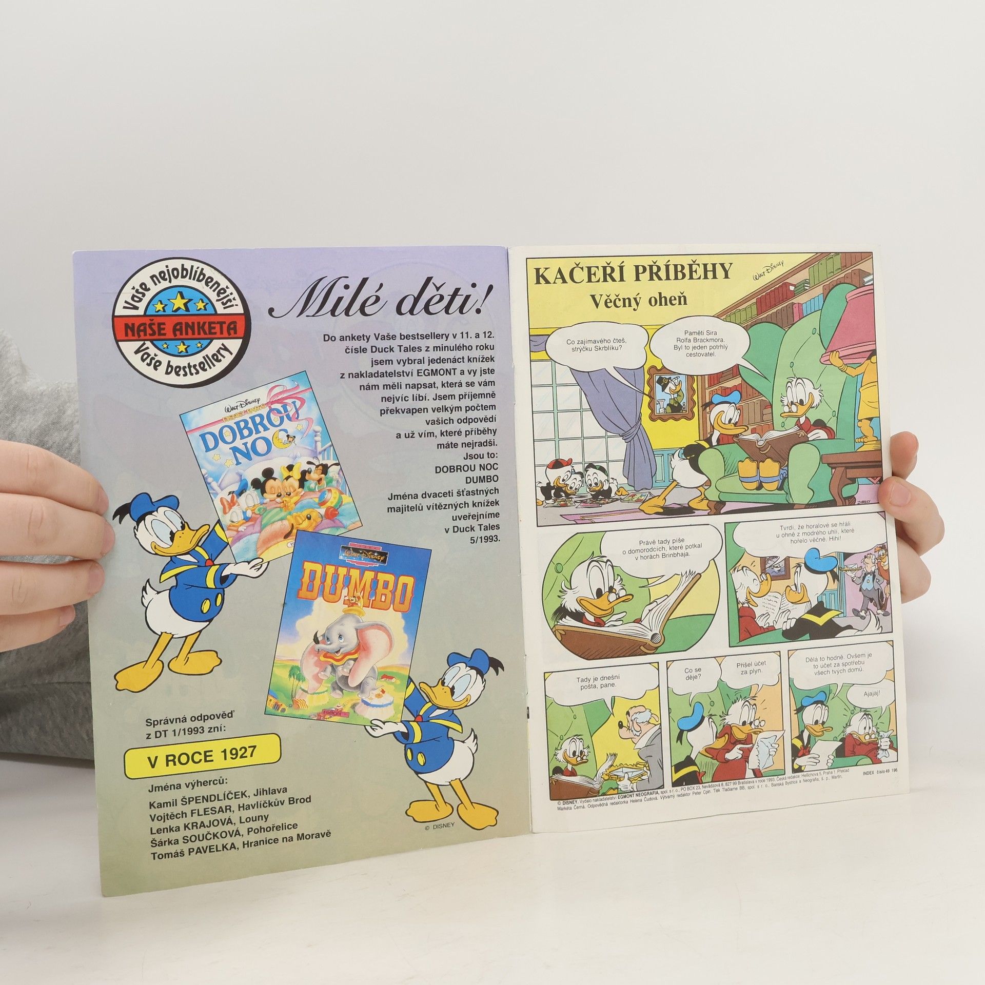 Autorenkollektiv Duck Tales 4/1993. Věčný oheň