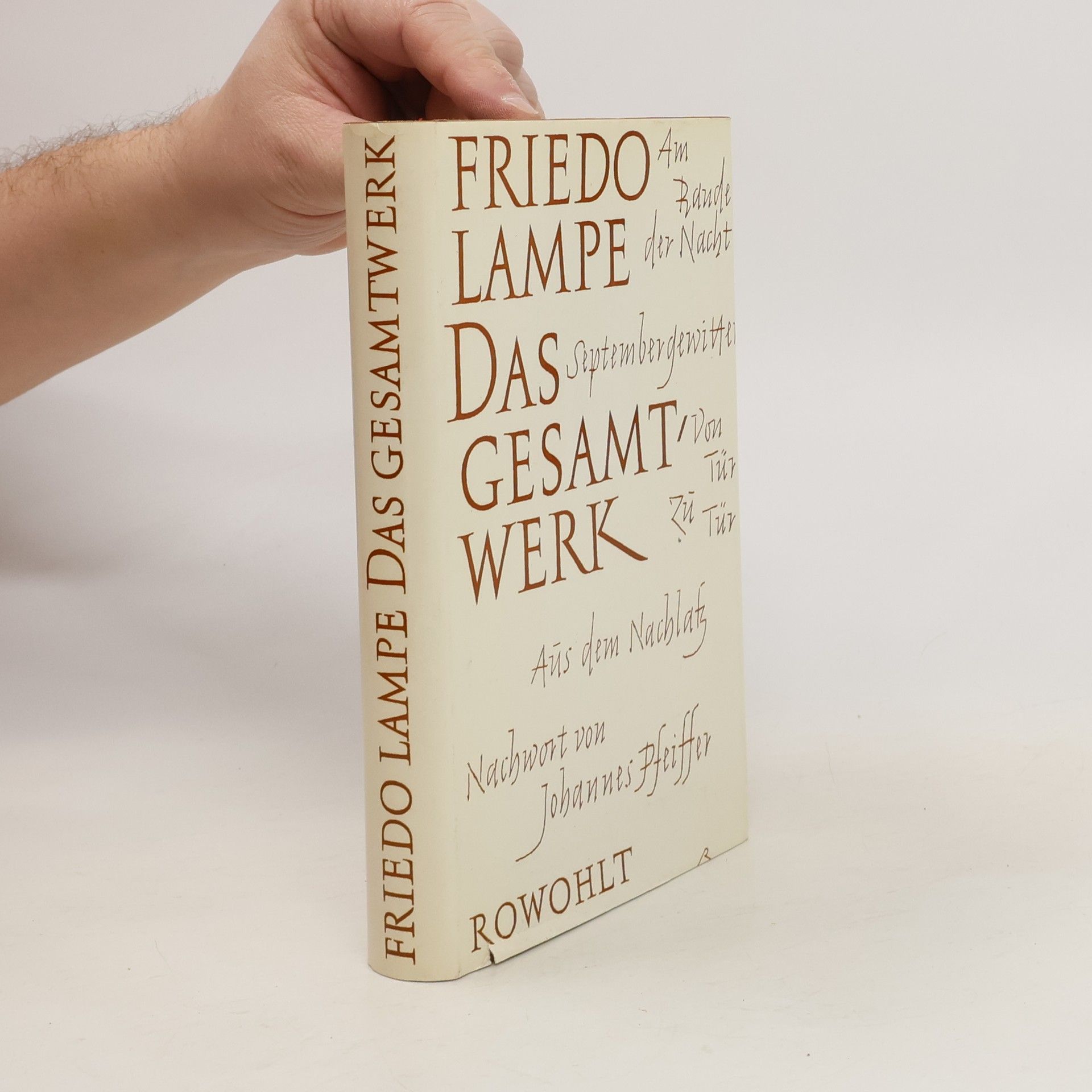 Friedo Lampe Das Gesamtwerk