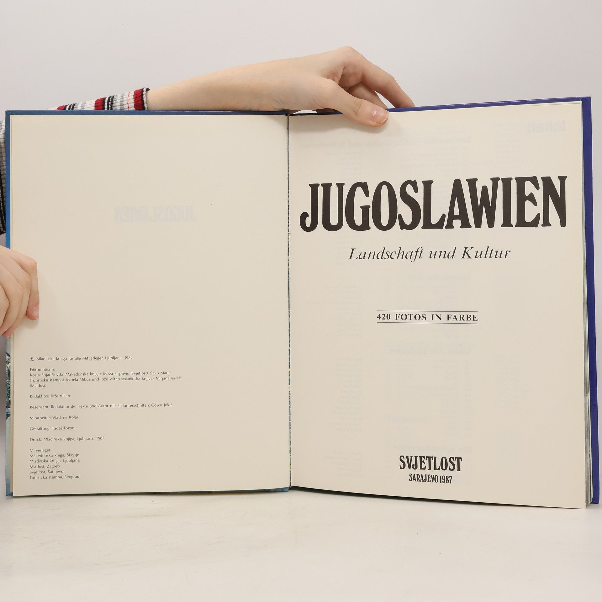 Autorenkollektiv Jugoslawien. Landschaft und Kultur