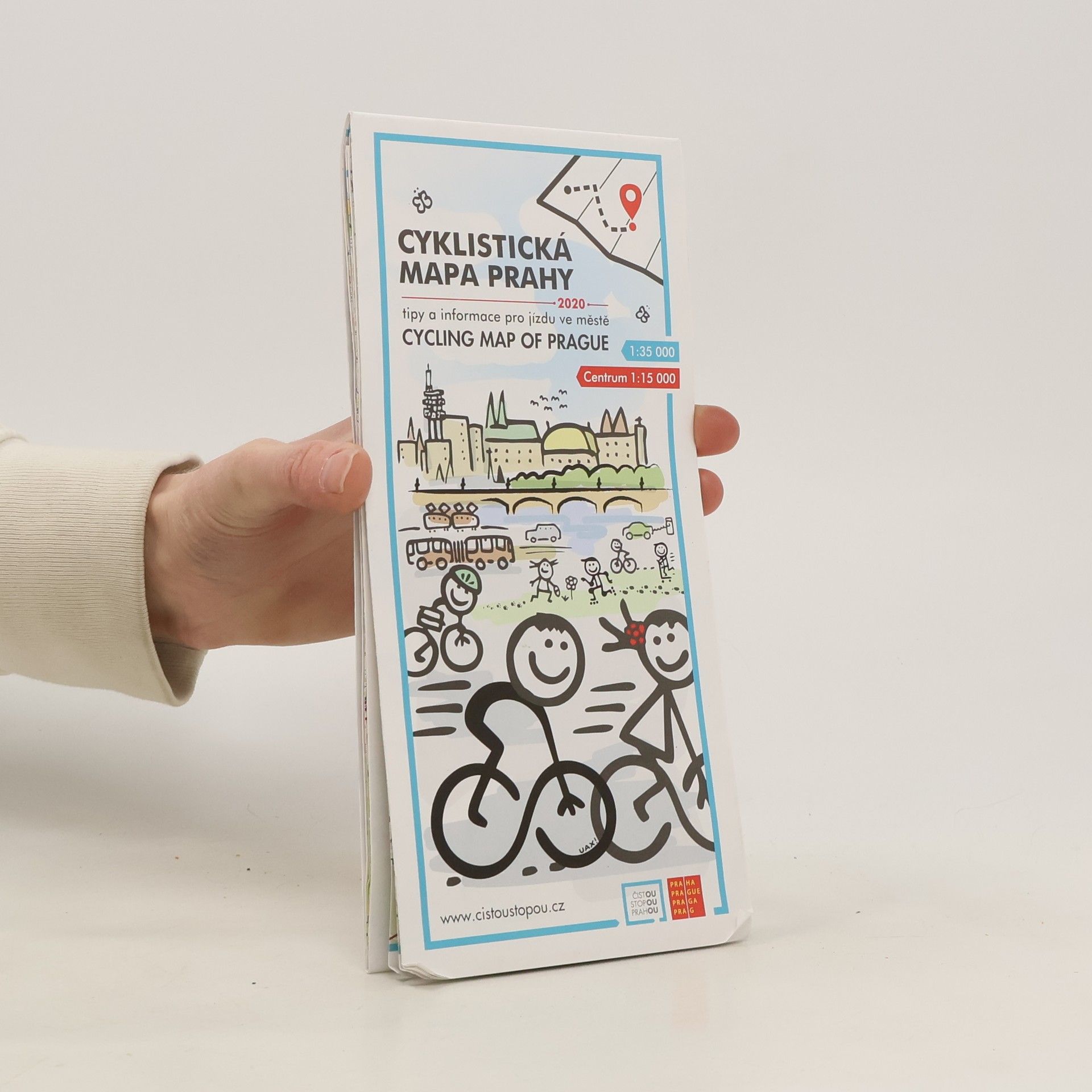 Autores varios Cyklistická mapa Prahy