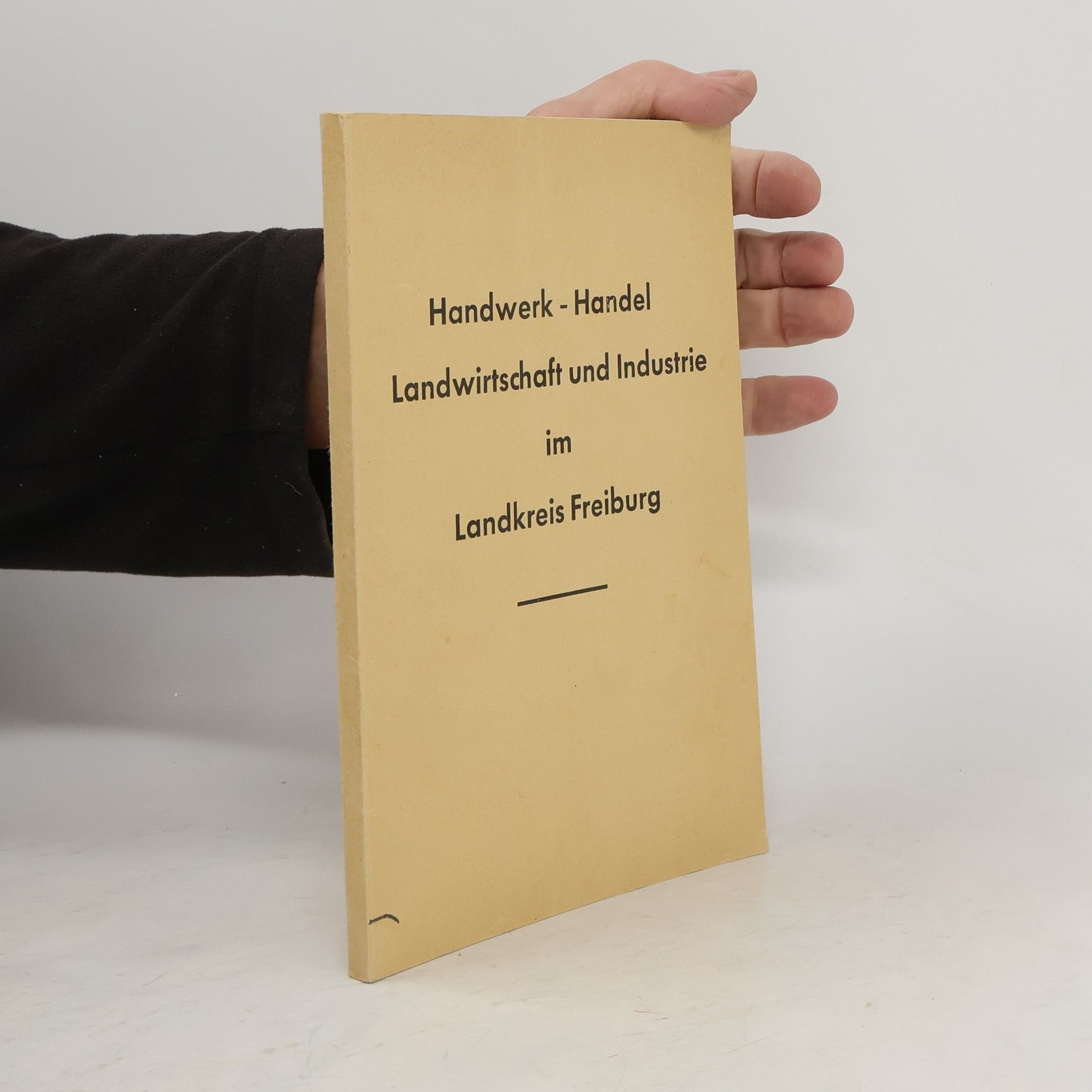 Paul Kowollik Handwerk-Handel. Landwirtschaft und Industrie im Landkreis Freiburg