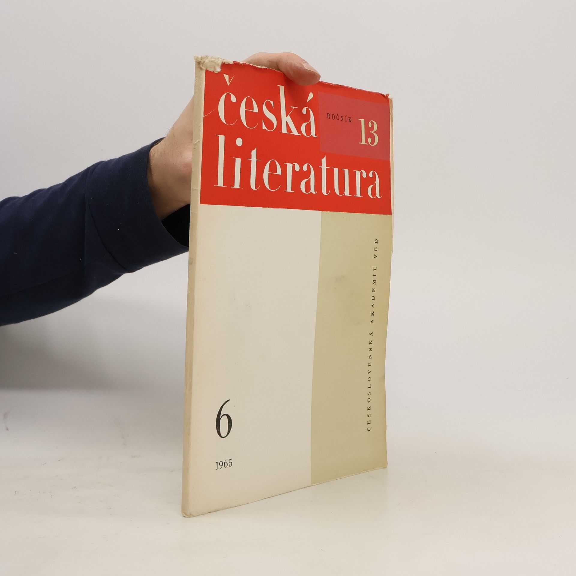 Autorenkollektiv Česká literatura 6/1965