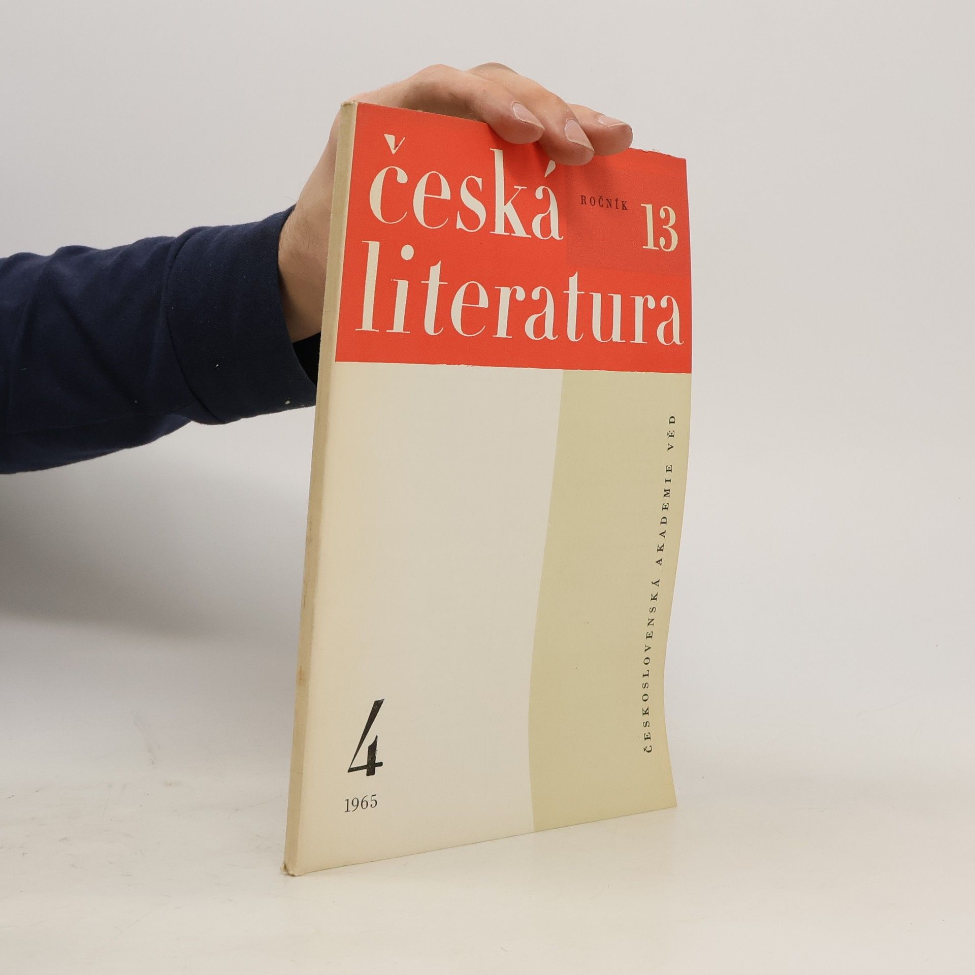 Collectif d'auteurs Česá literatura 4/1965