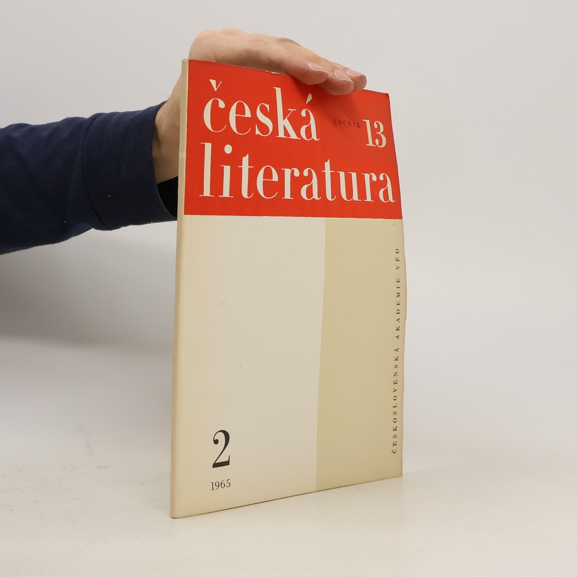 Autorenkollektiv Česká literatura 2/1965