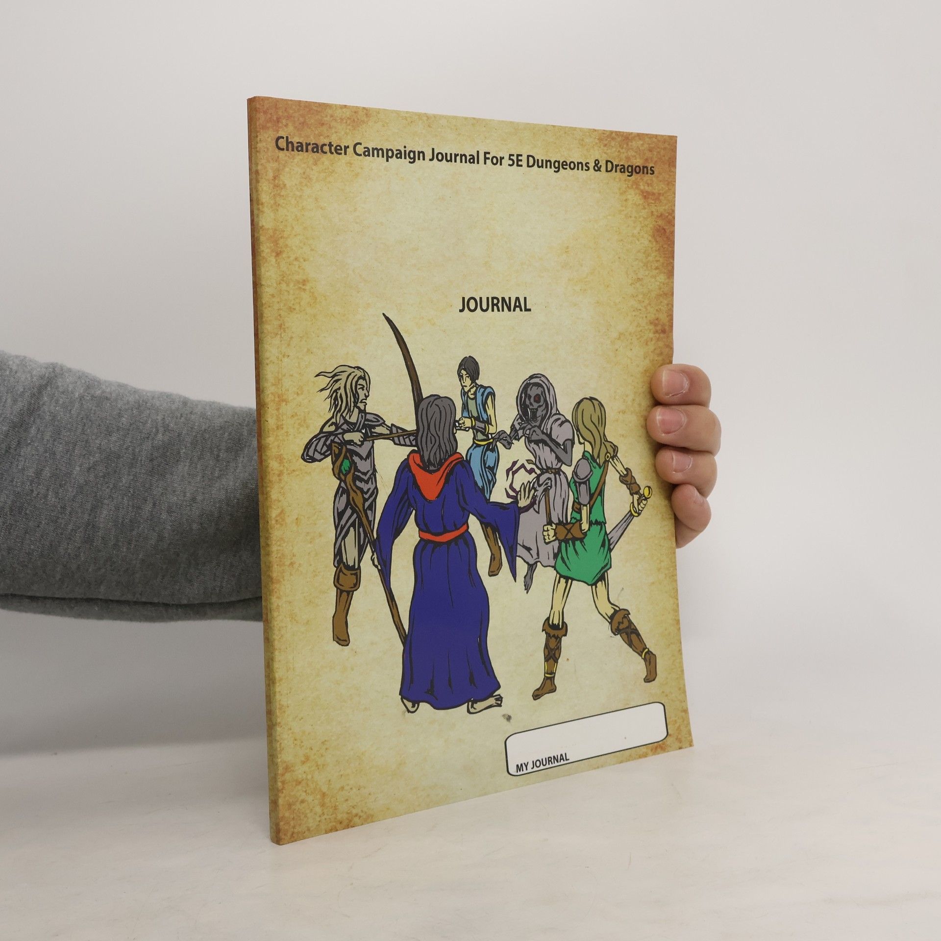 Tim Krause Character Campaign Journal for 5E Dungeons and Dragons