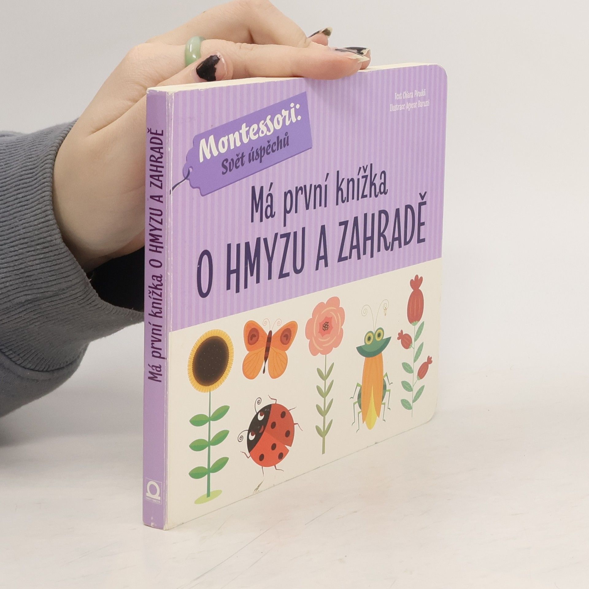 Chiara Piroddi Má první knížka o hmyzu a zahradě