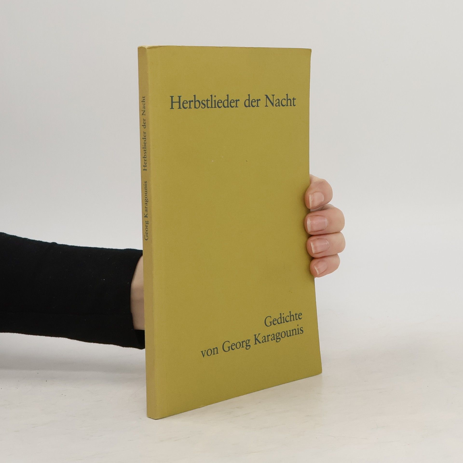 Georg Karagounis Herbstlieder der Nacht