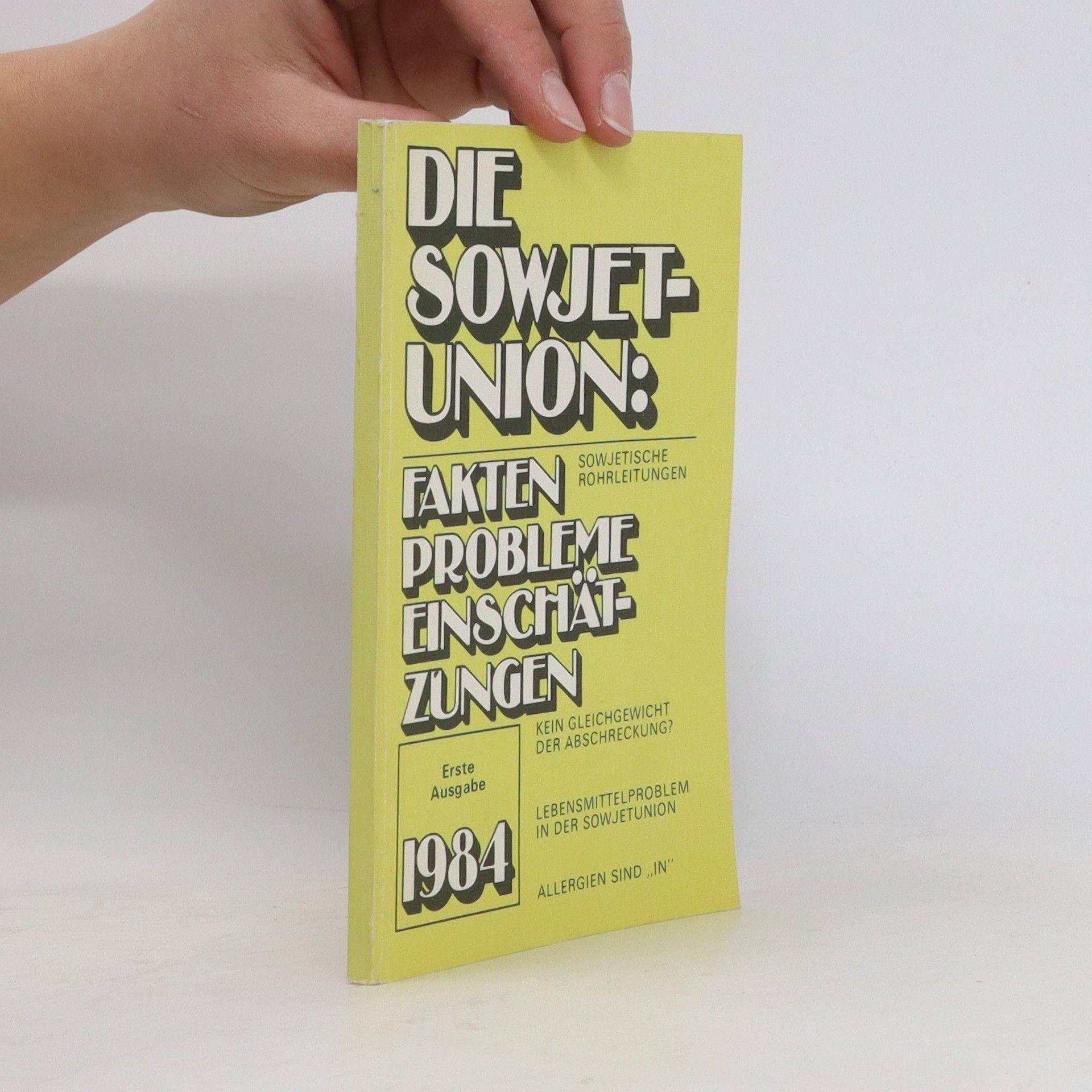 AA.VV. Fakten Probleme Einschätzungen