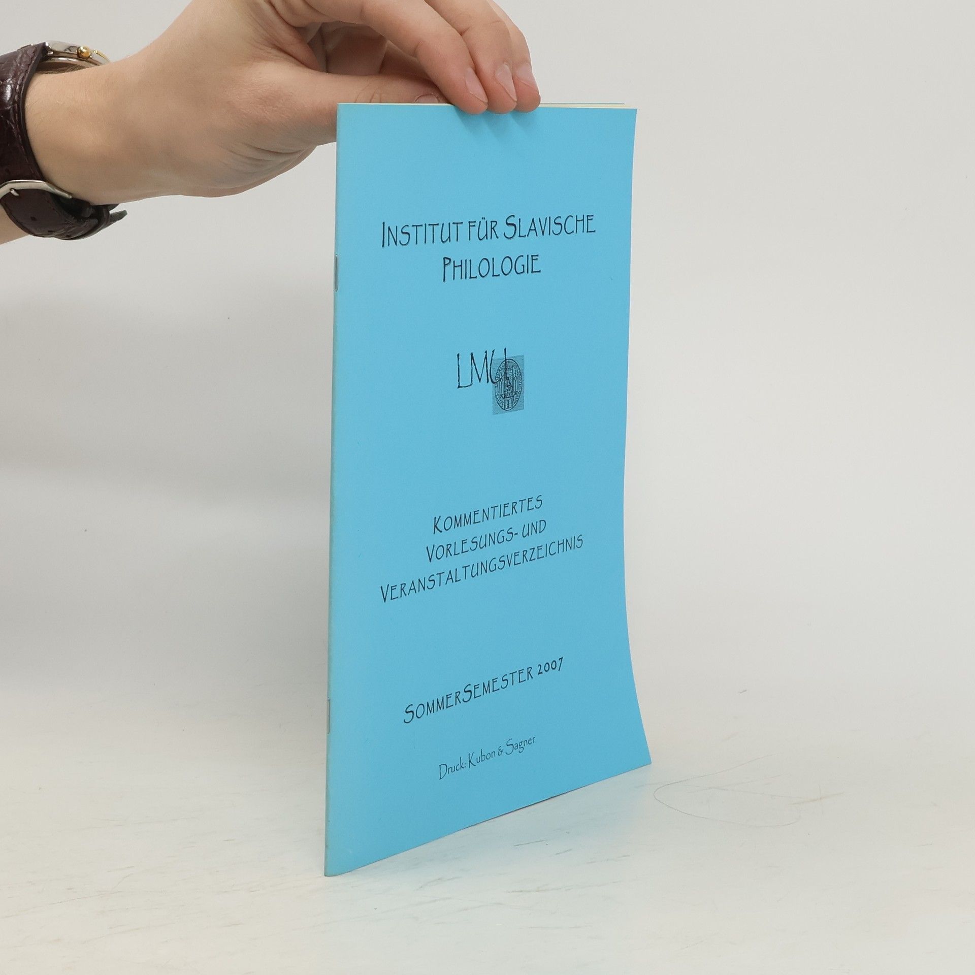 Autorenkollektiv Institut für slavische Philologie