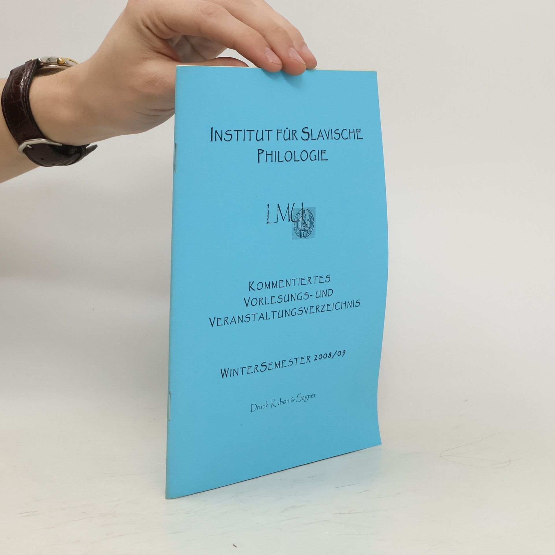 Autorenkollektiv Institut für slavische Philologie