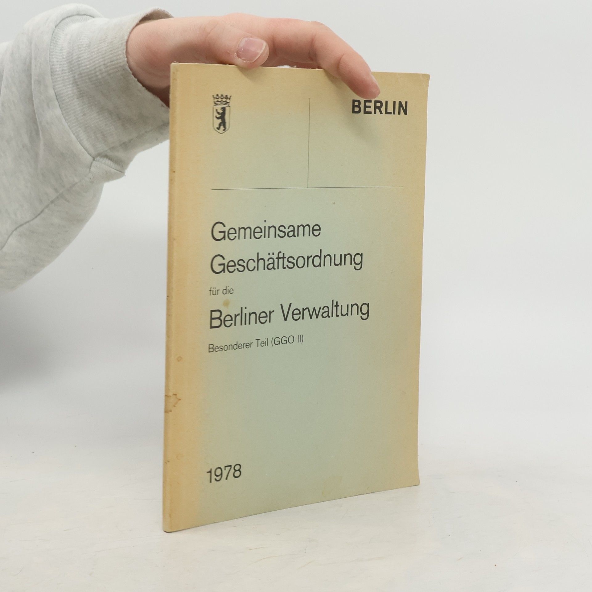 kolektiv Gemeinsame Geschäftsordnung für die Berliner Verwaltung