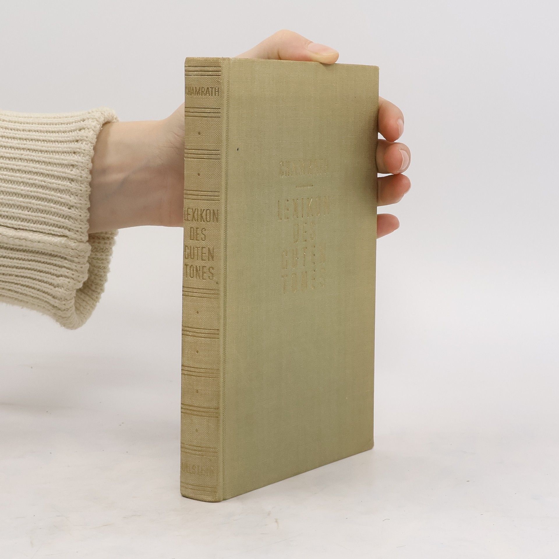 Auteurscollectief Lexikon des guten Tones