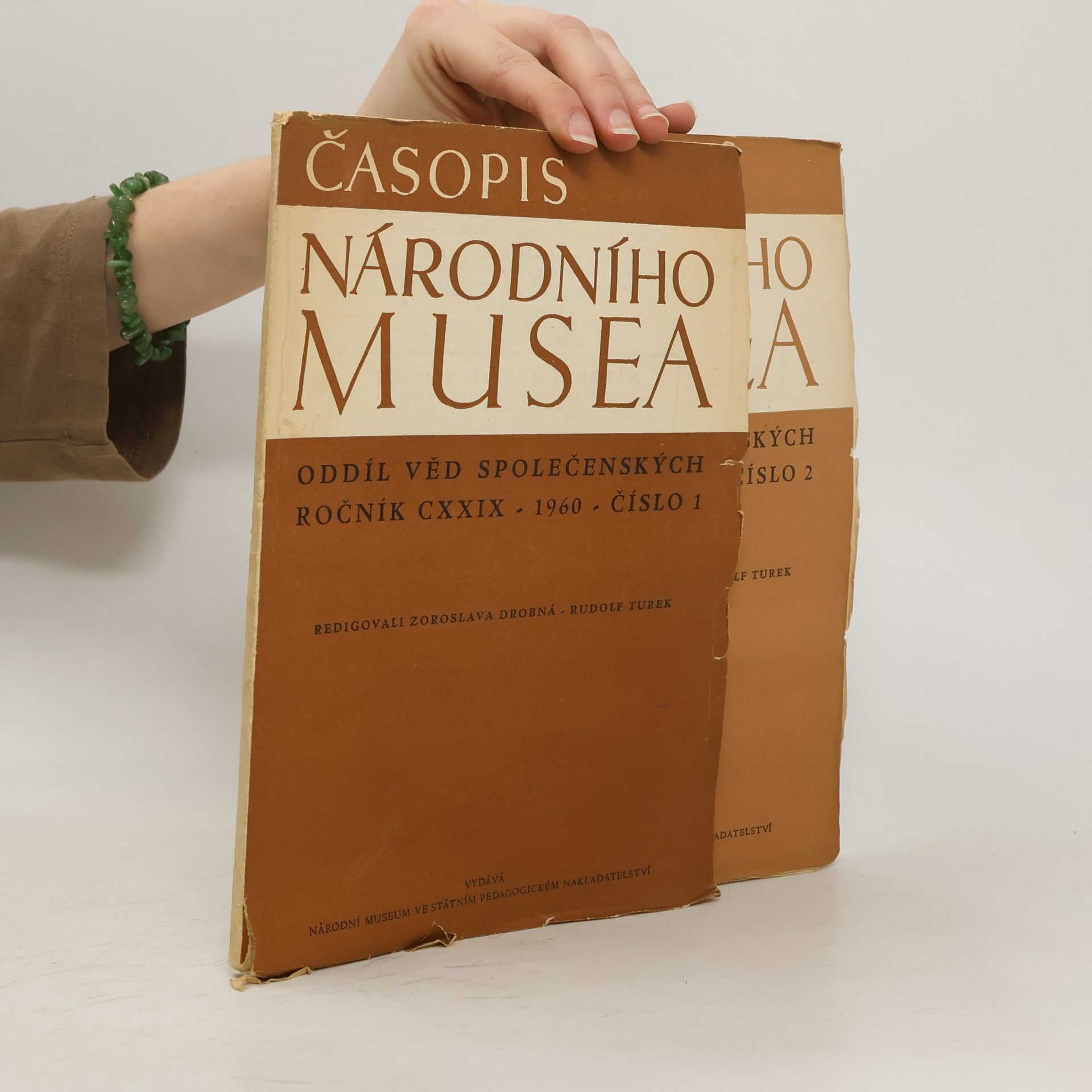 AA.VV. Časopis Národního musea. Ročník CXXIX. Číslo 1-2/1960