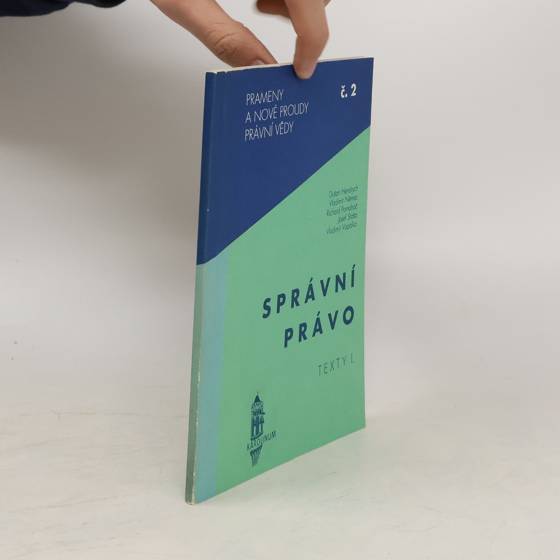 Autorenkollektiv Správní právo. Texty. I