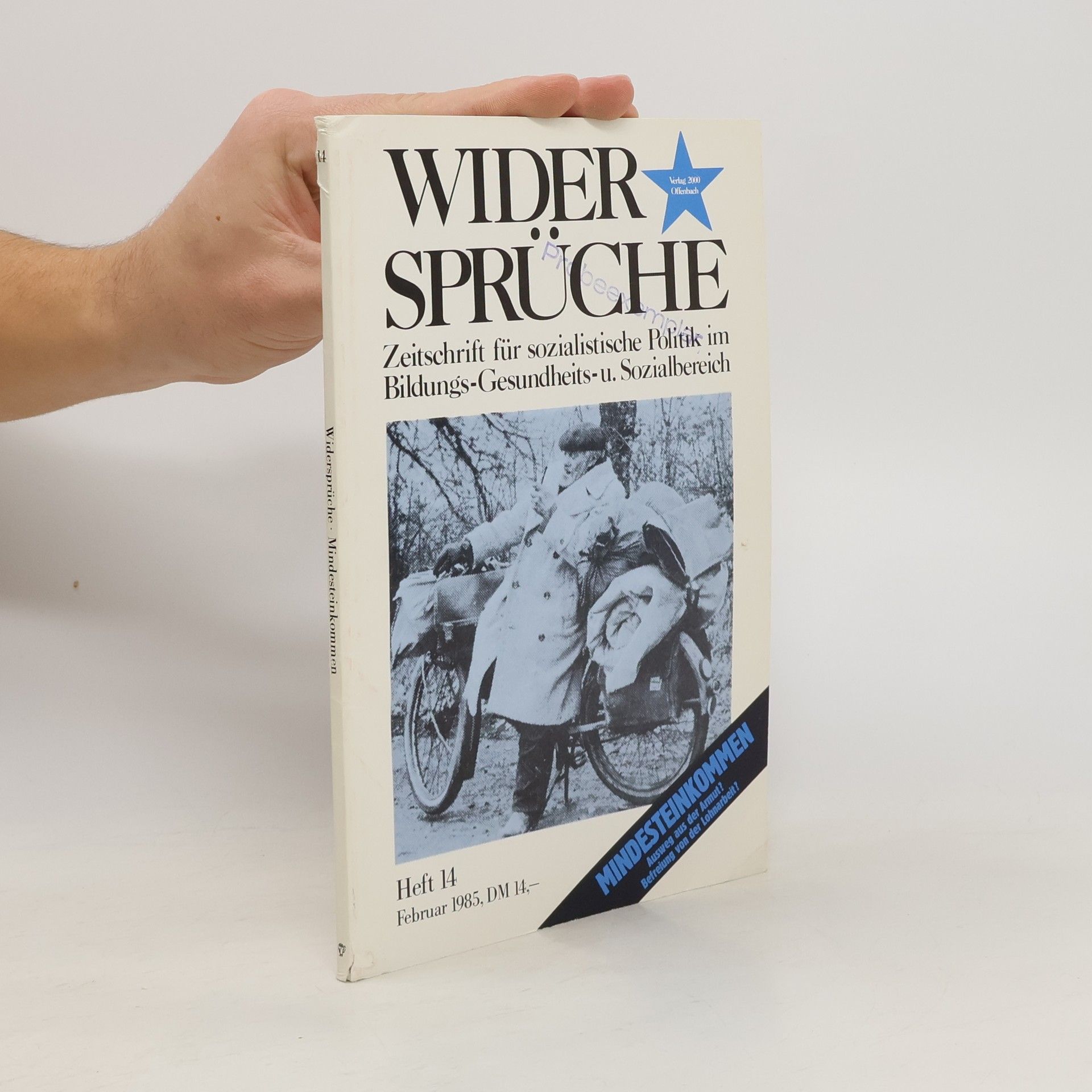 Autorenkollektiv Widersprüche 14, 2/1985