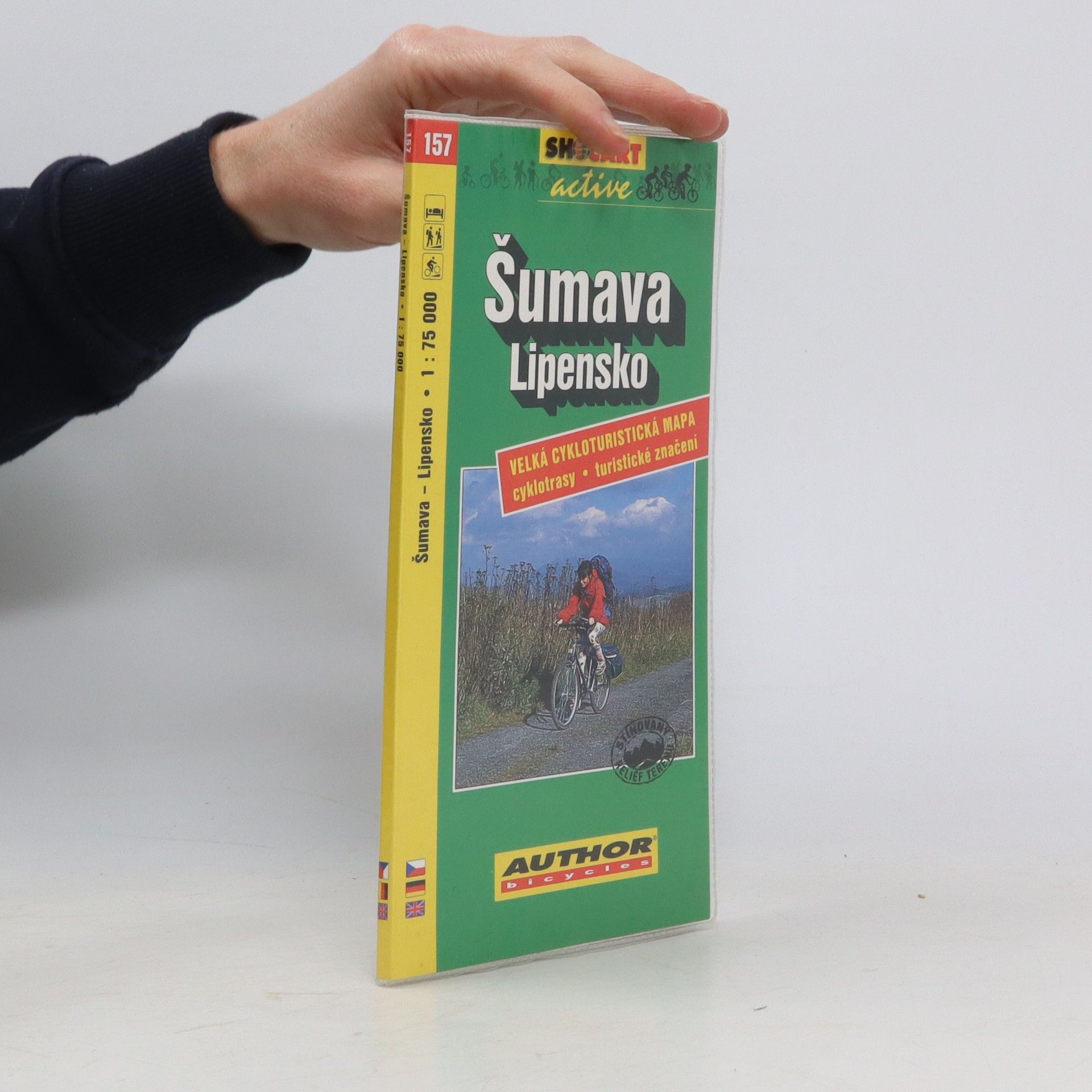 Kolektiv autorů Šumava Lipensko 157. Velká cykloturistická mapa 1:75 000