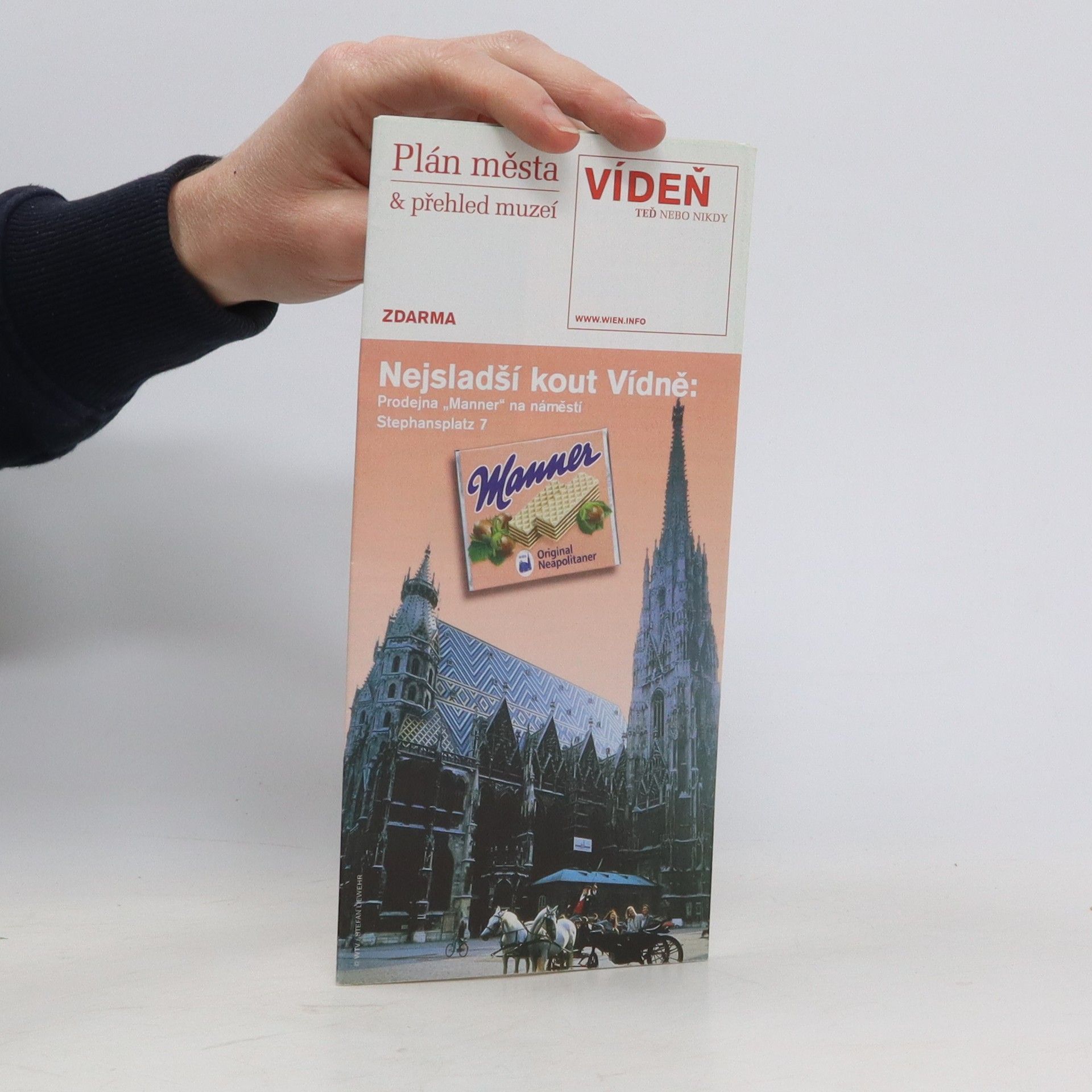 AA.VV. Vídeň. Plán města a přehled muzeí