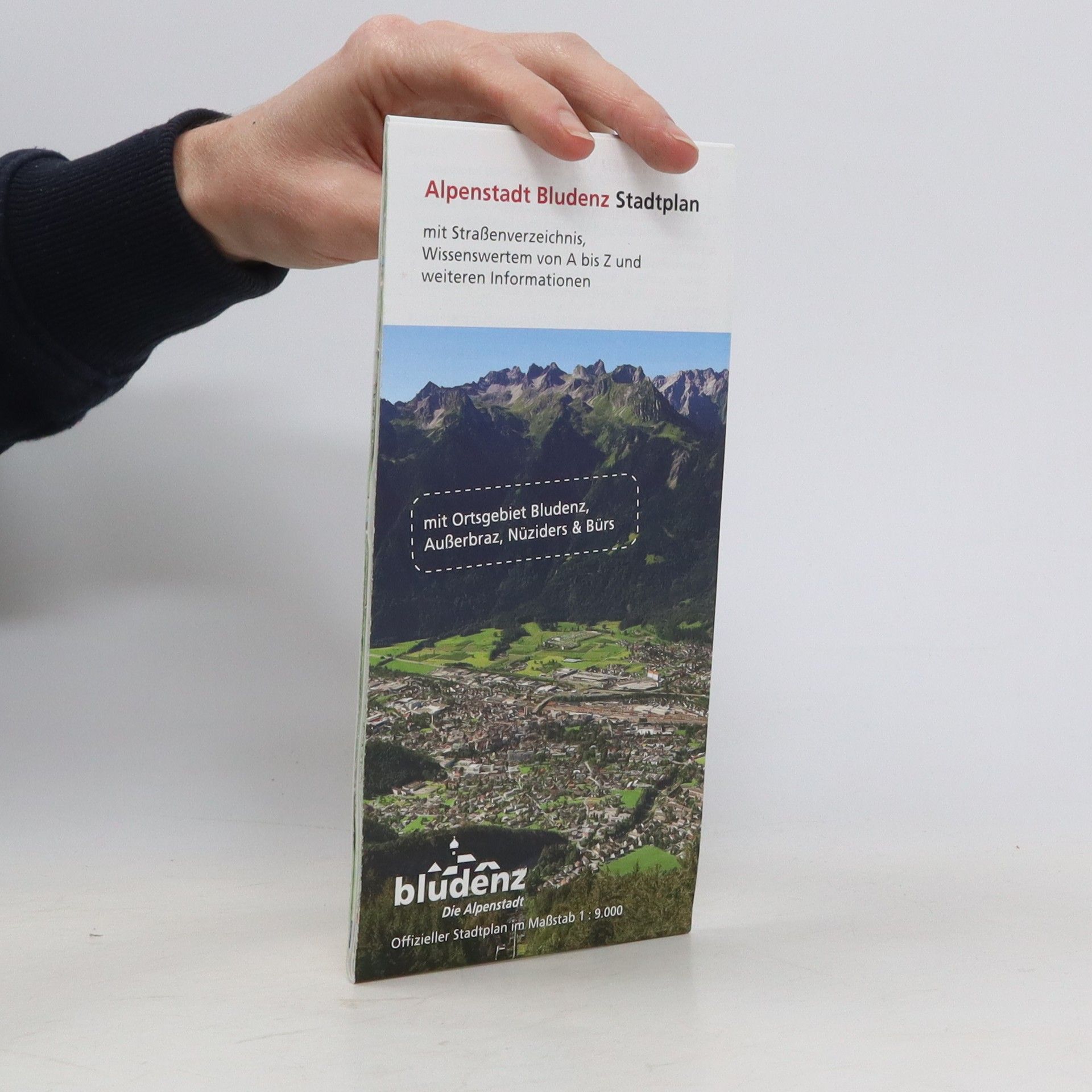 Autorenkollektiv Alpenstadt Bludenz Stadtplan