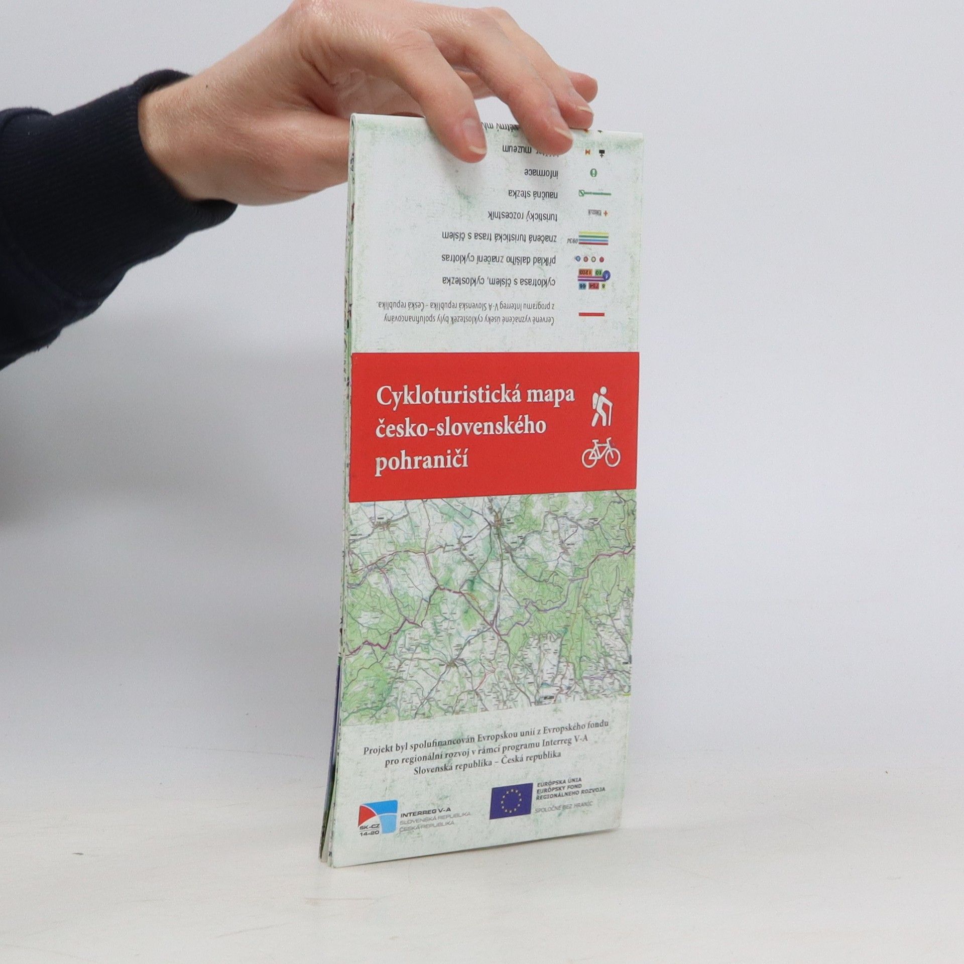 Kolektiv autorů Cykloturistická mapa česko-slovenského pohraničí