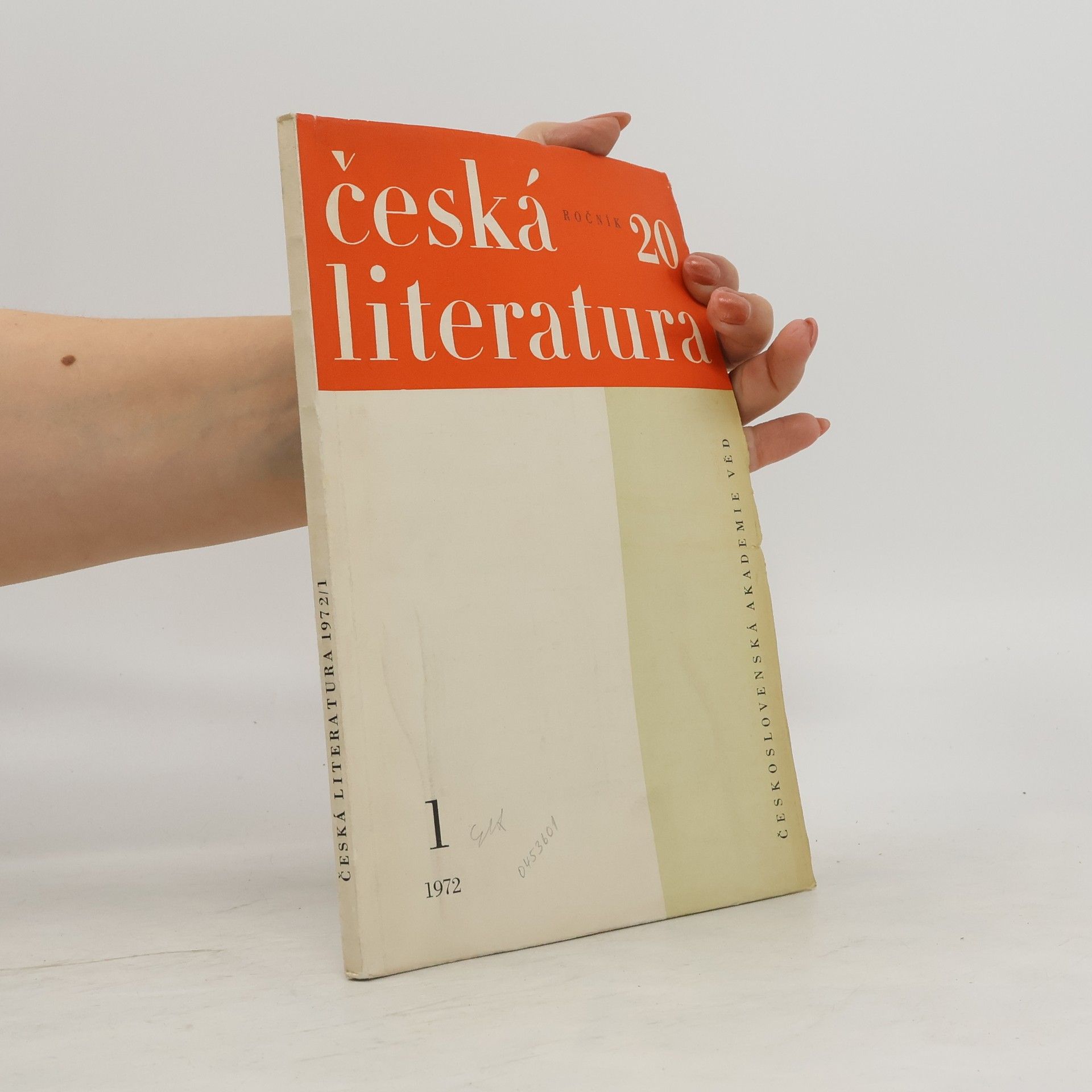Collectif d'auteurs Česká literatura 4. Ročník 20