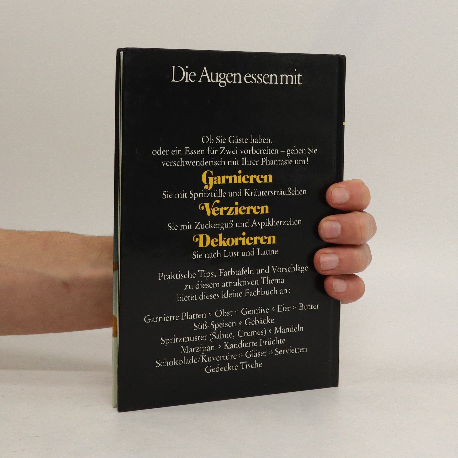 Autorenkollektiv Garnieren Verzieren Dekorieren