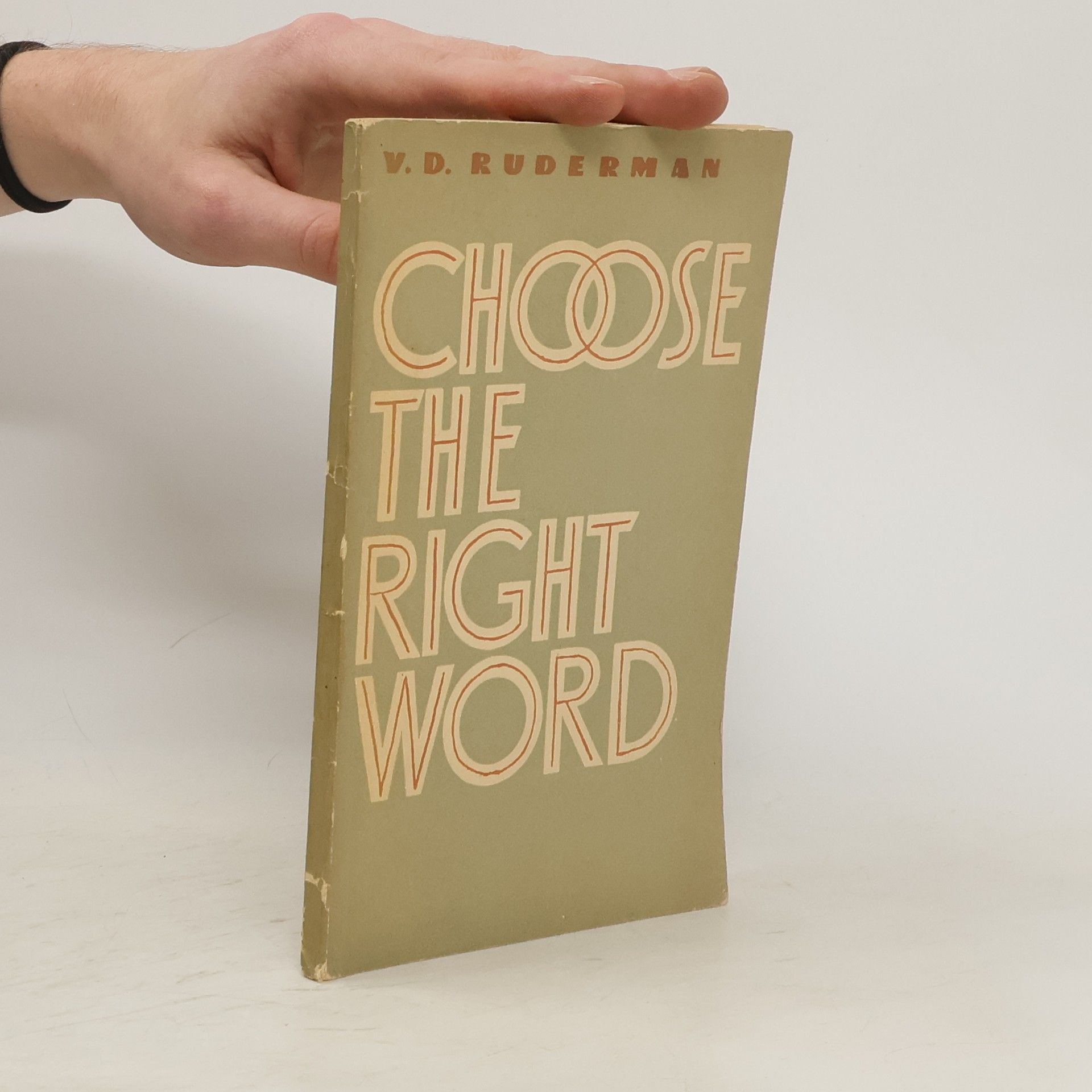 Vera Davidovna Ruderman Choose the Right Word