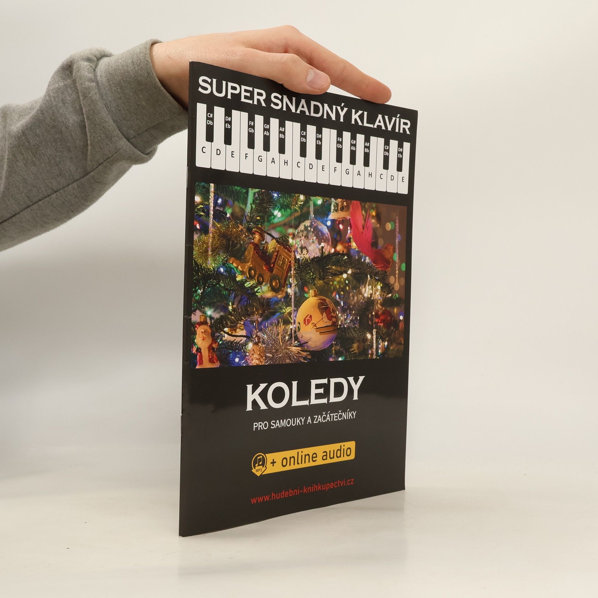 PaeDr. Jiřina Šotolová Super Snadný Klavír - Koledy pro samouky a začátečníky (+online audio)