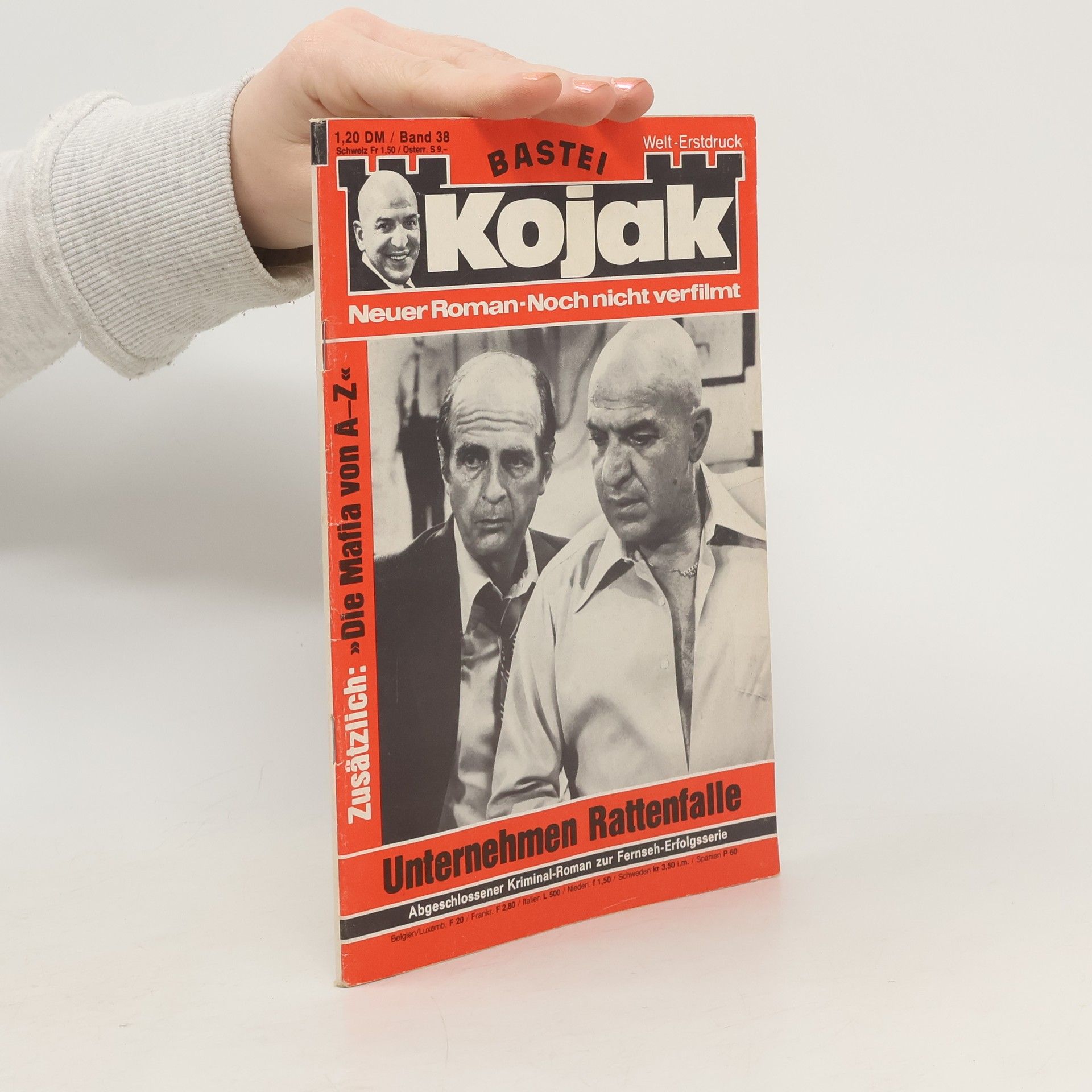 Kolektív autorov Bastei Kojak 38/1977. Unternehmen Rattenfalle