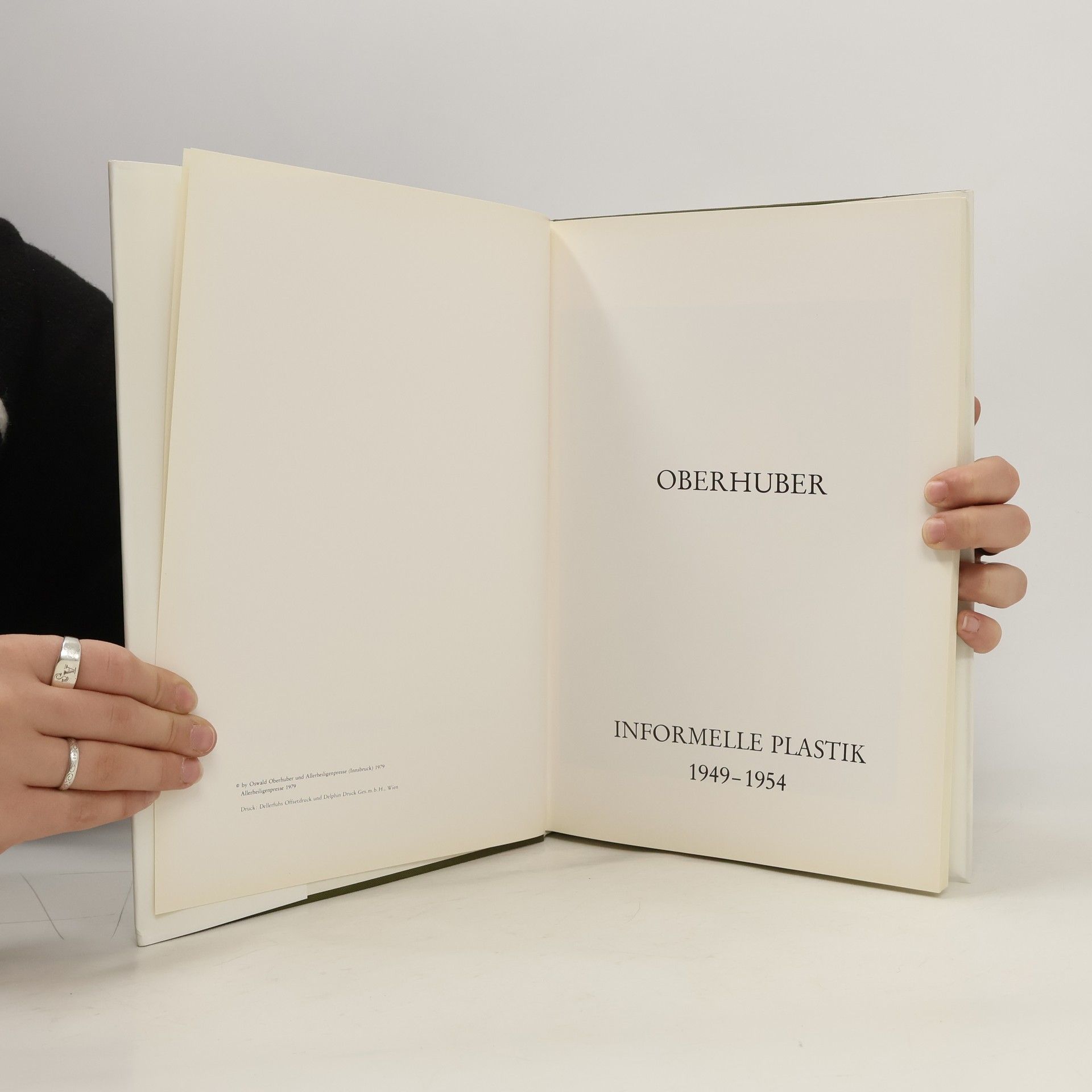 Autorenkollektiv Oberhuber. Informelle Plastik 1949-1954