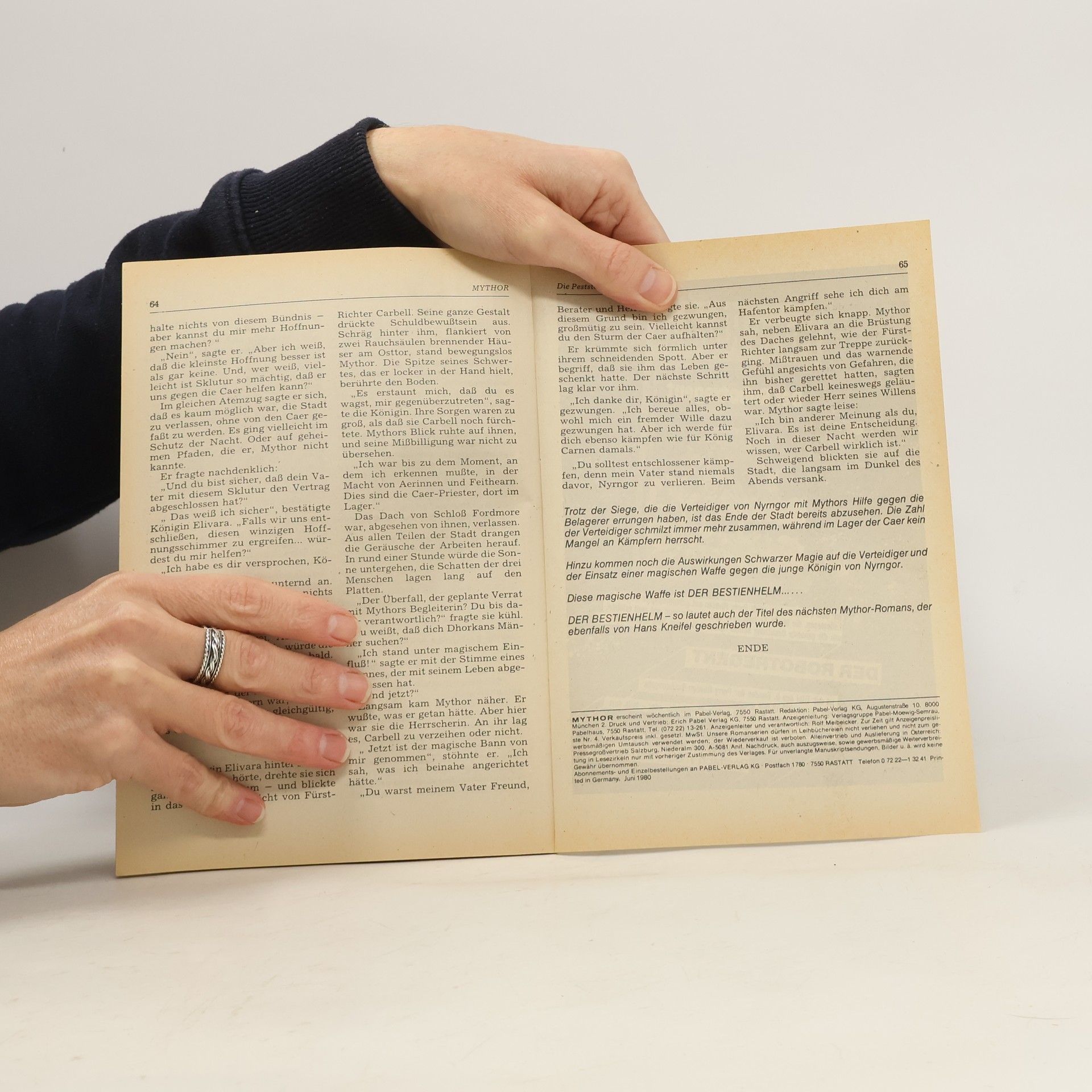 Autorenkollektiv Mythor Nr. 7. Die Peststadt