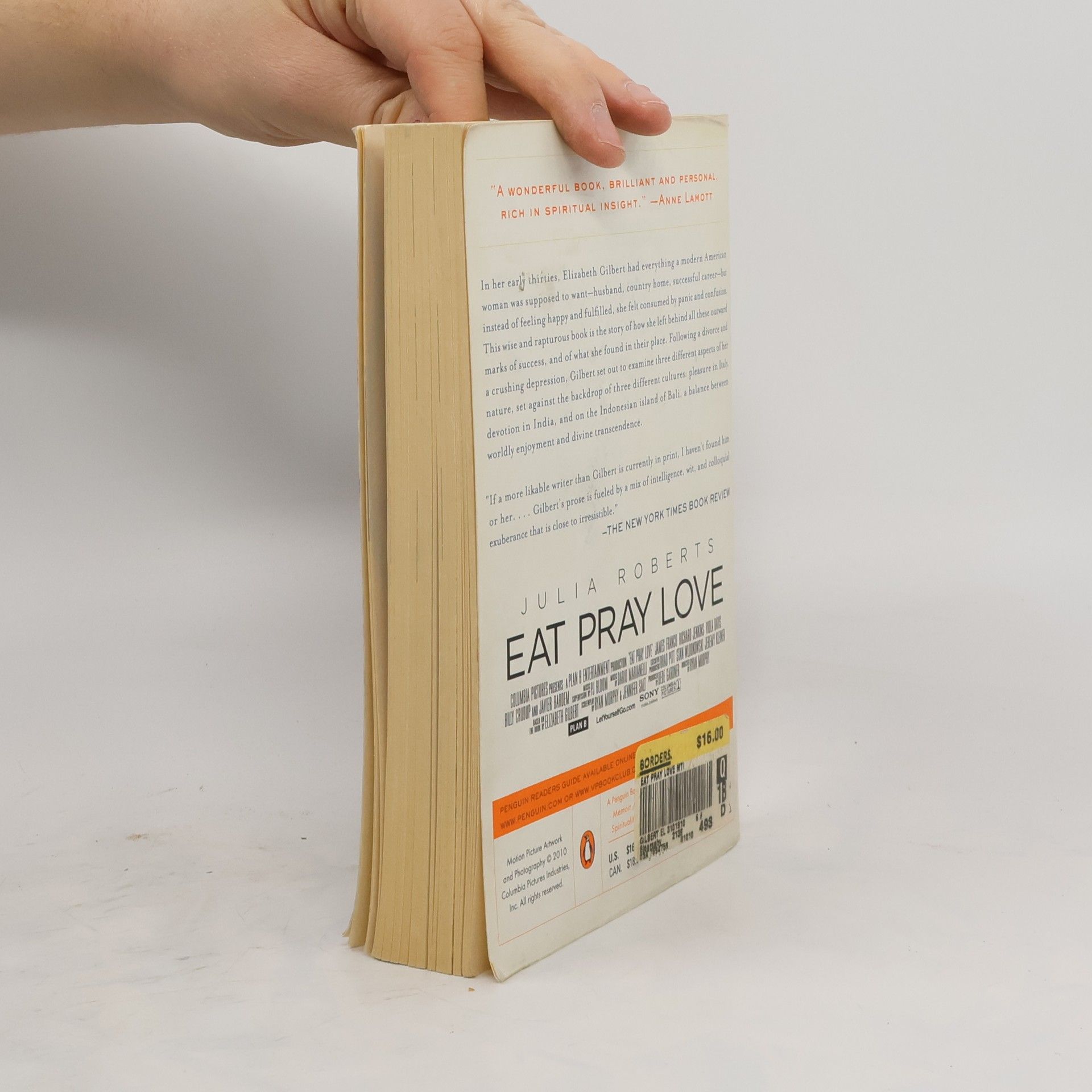 Elizabeth Gilbert Eat, Pray, Love
