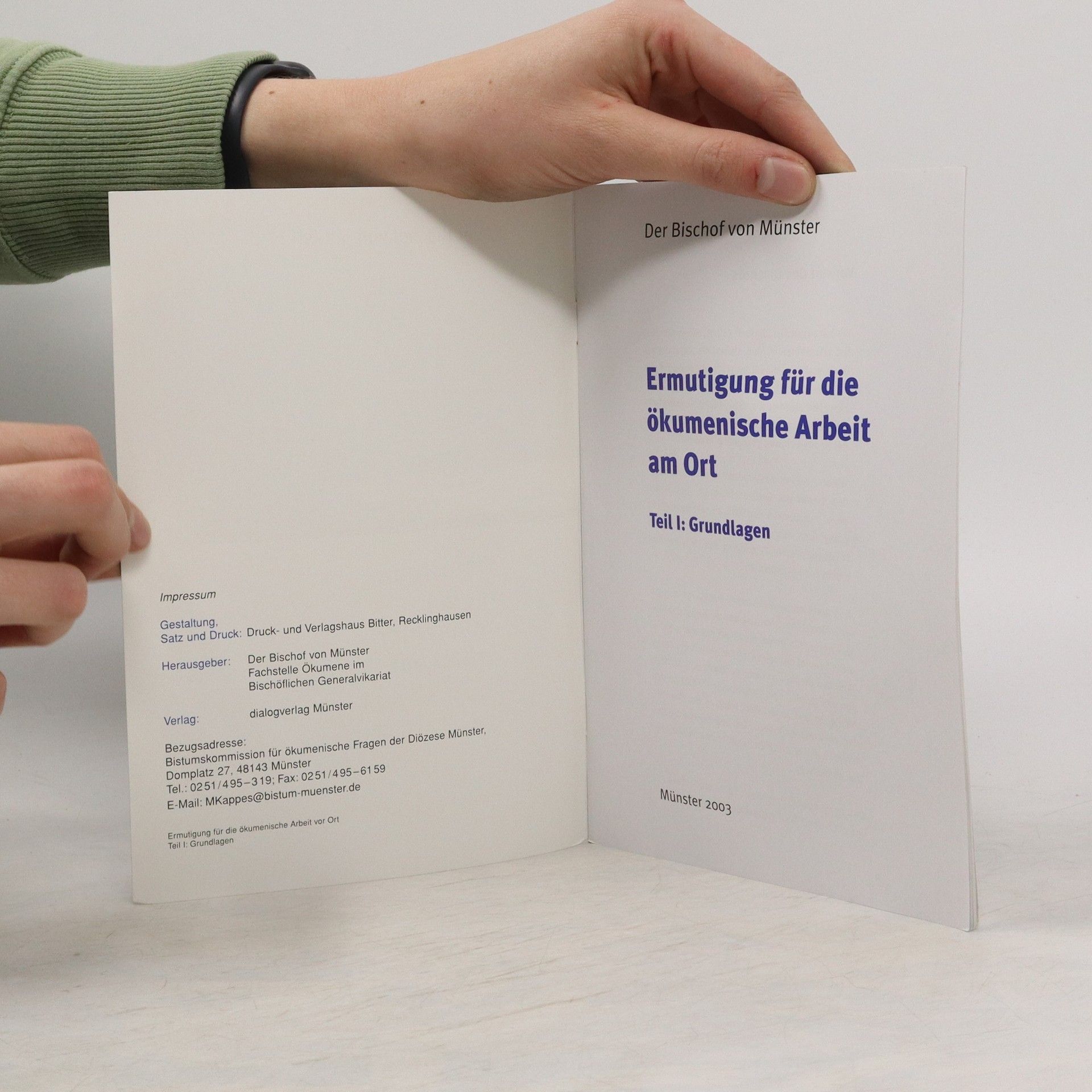Autorenkollektiv Ermutigung für die ökumenische Arbeit vor Ort