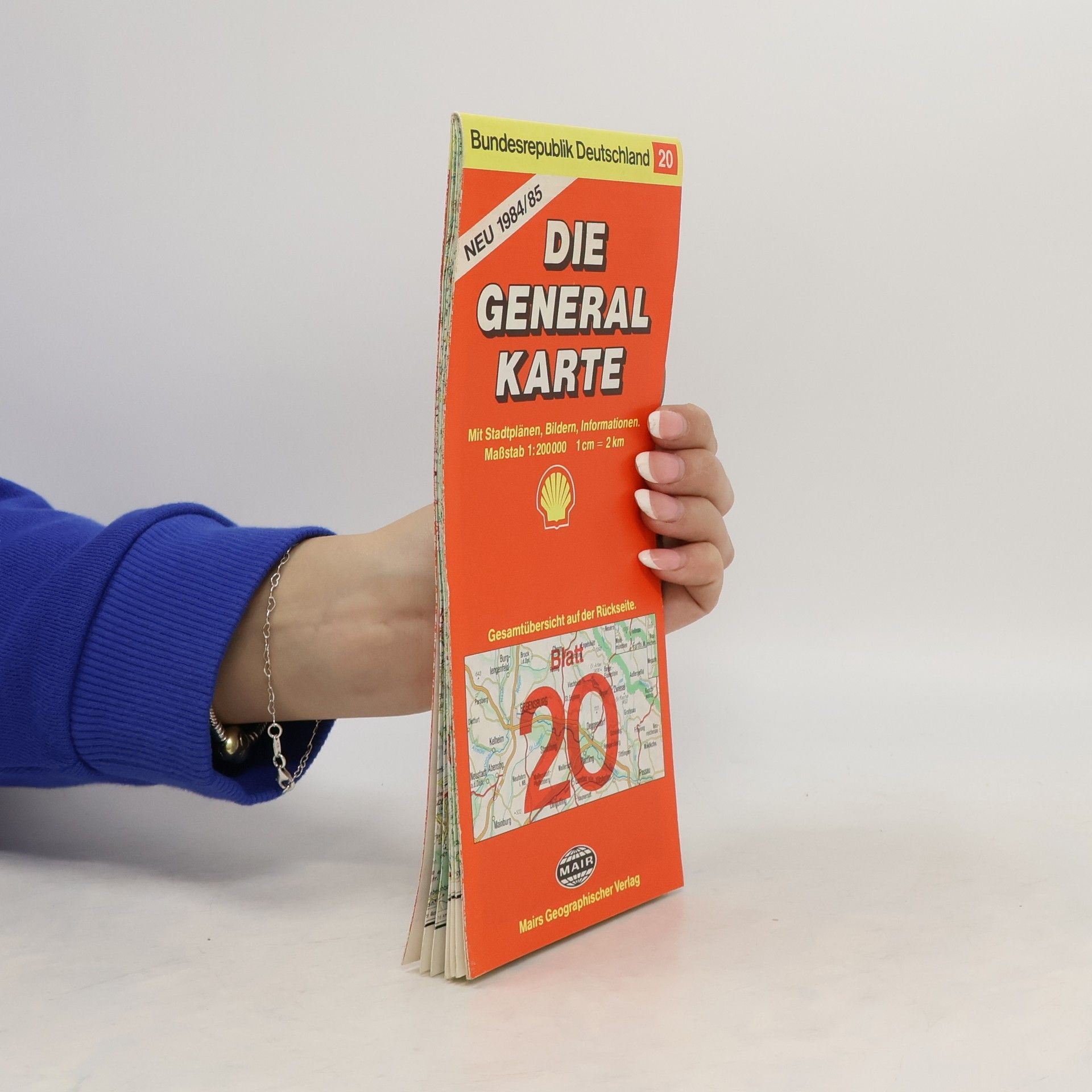 Collectif d'auteurs Bundesrepublik Deutschland 20. Die General Karte