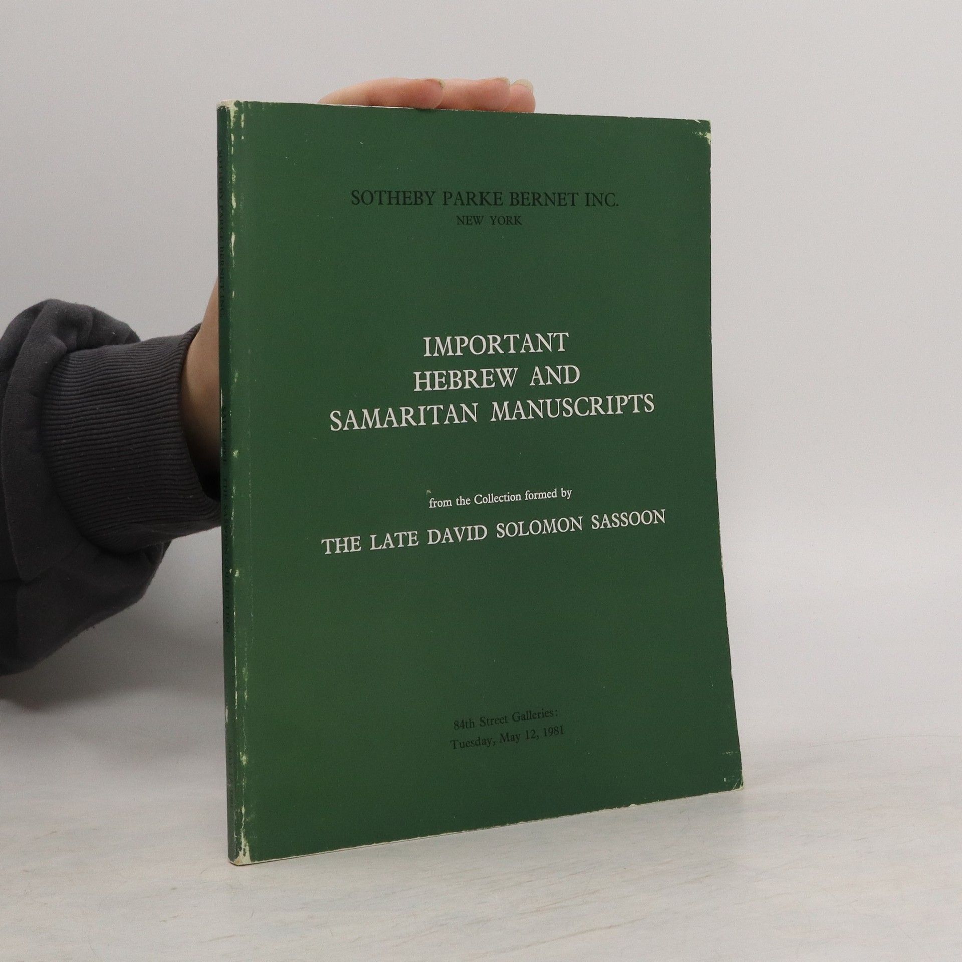 AA.VV. Important Hebrew and Samaritan Manuscripts